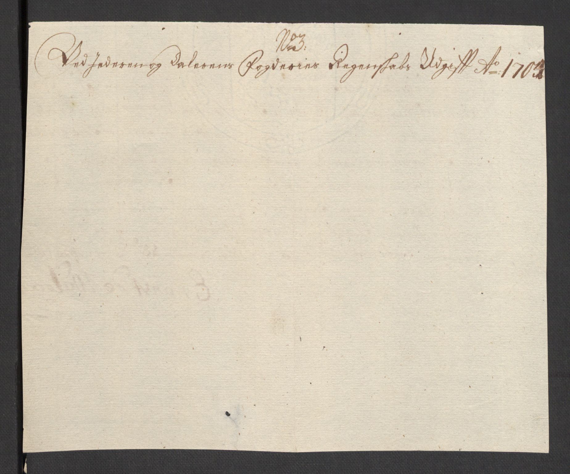Rentekammeret inntil 1814, Reviderte regnskaper, Fogderegnskap, RA/EA-4092/R46/L2732: Fogderegnskap Jæren og Dalane, 1703-1704, s. 112