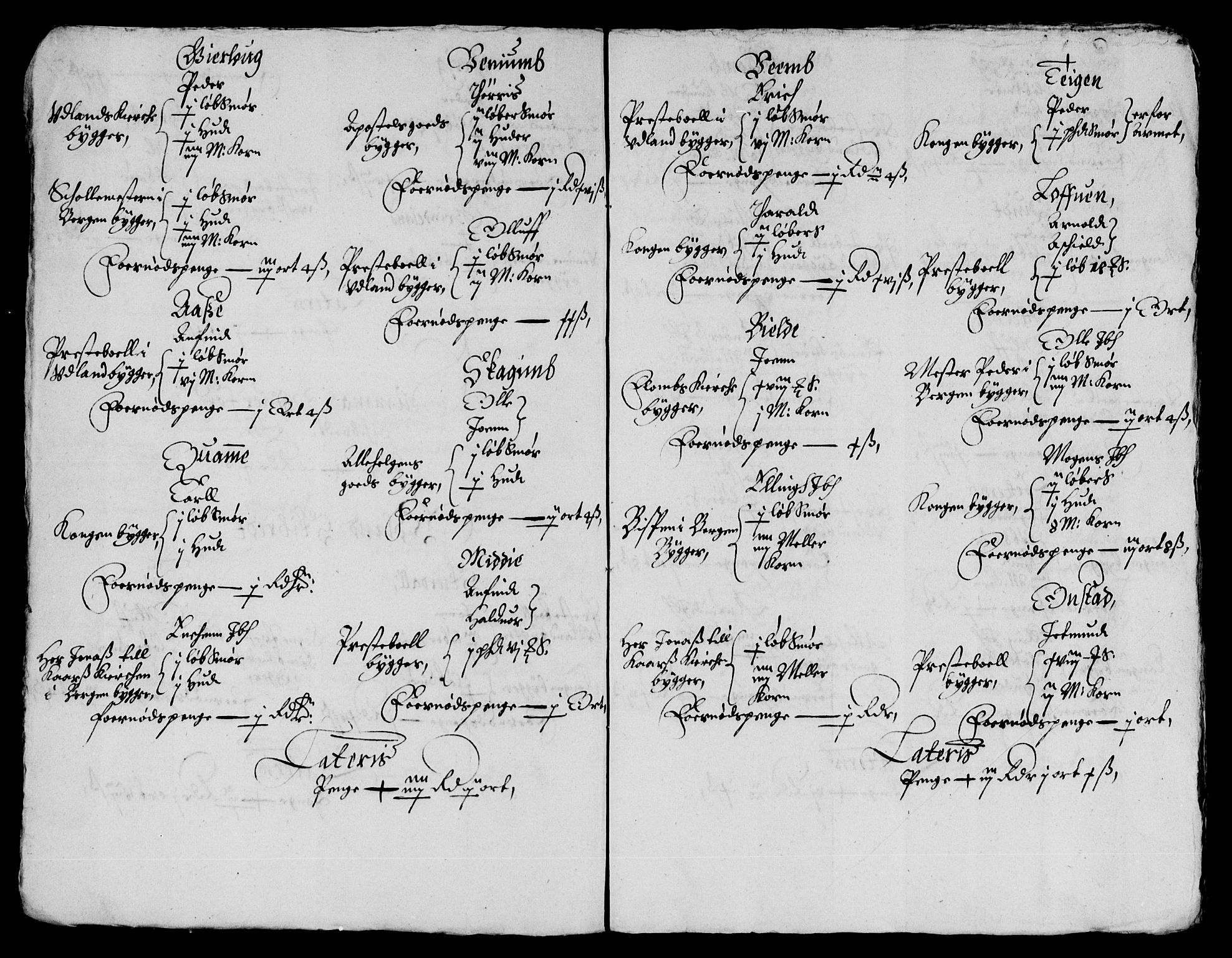 Rentekammeret inntil 1814, Reviderte regnskaper, Lensregnskaper, AV/RA-EA-5023/R/Rb/Rbt/L0110: Bergenhus len, 1641-1648