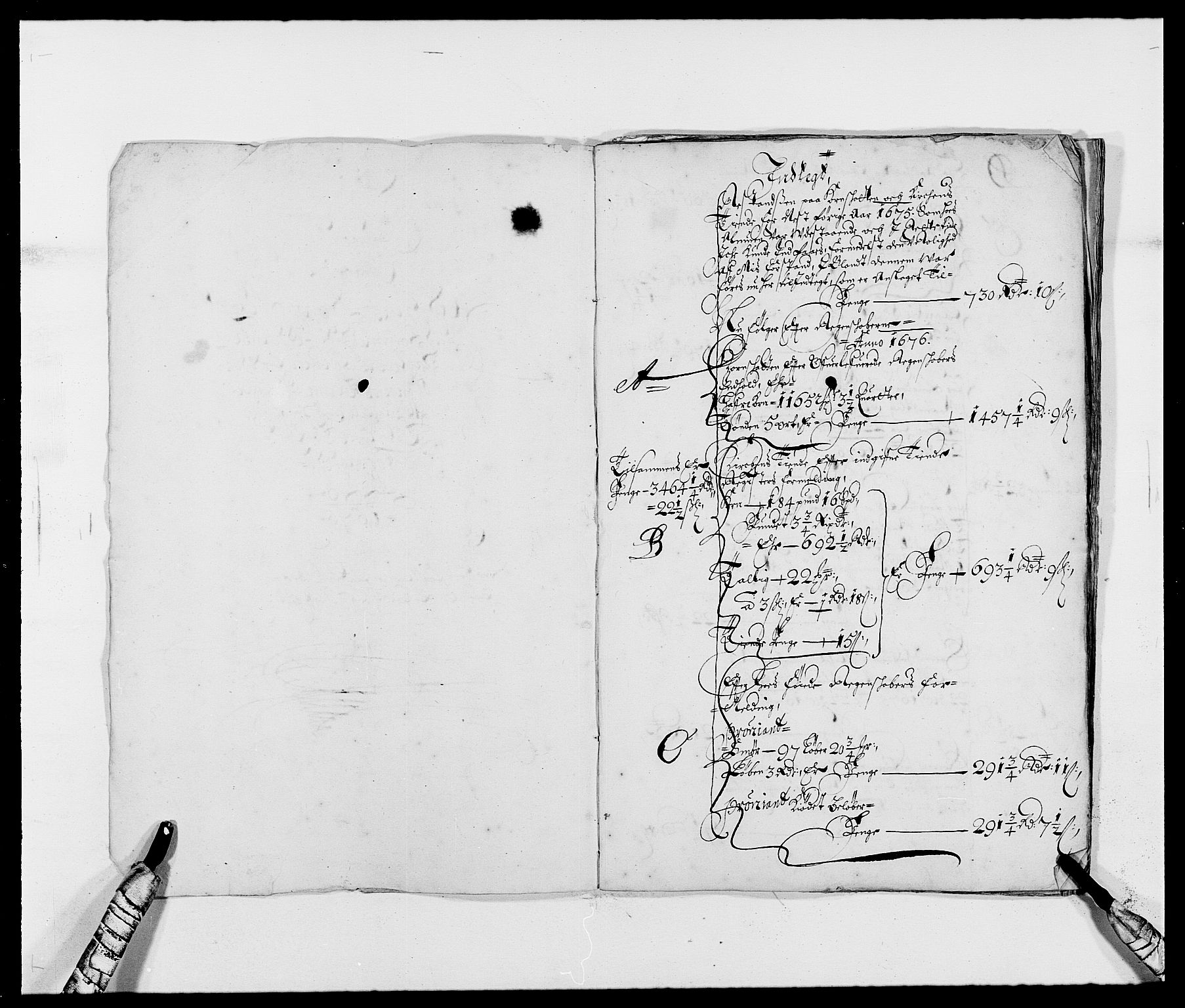 Rentekammeret inntil 1814, Reviderte regnskaper, Fogderegnskap, AV/RA-EA-4092/R46/L2716: Fogderegnskap Jæren og Dalane, 1676, s. 2