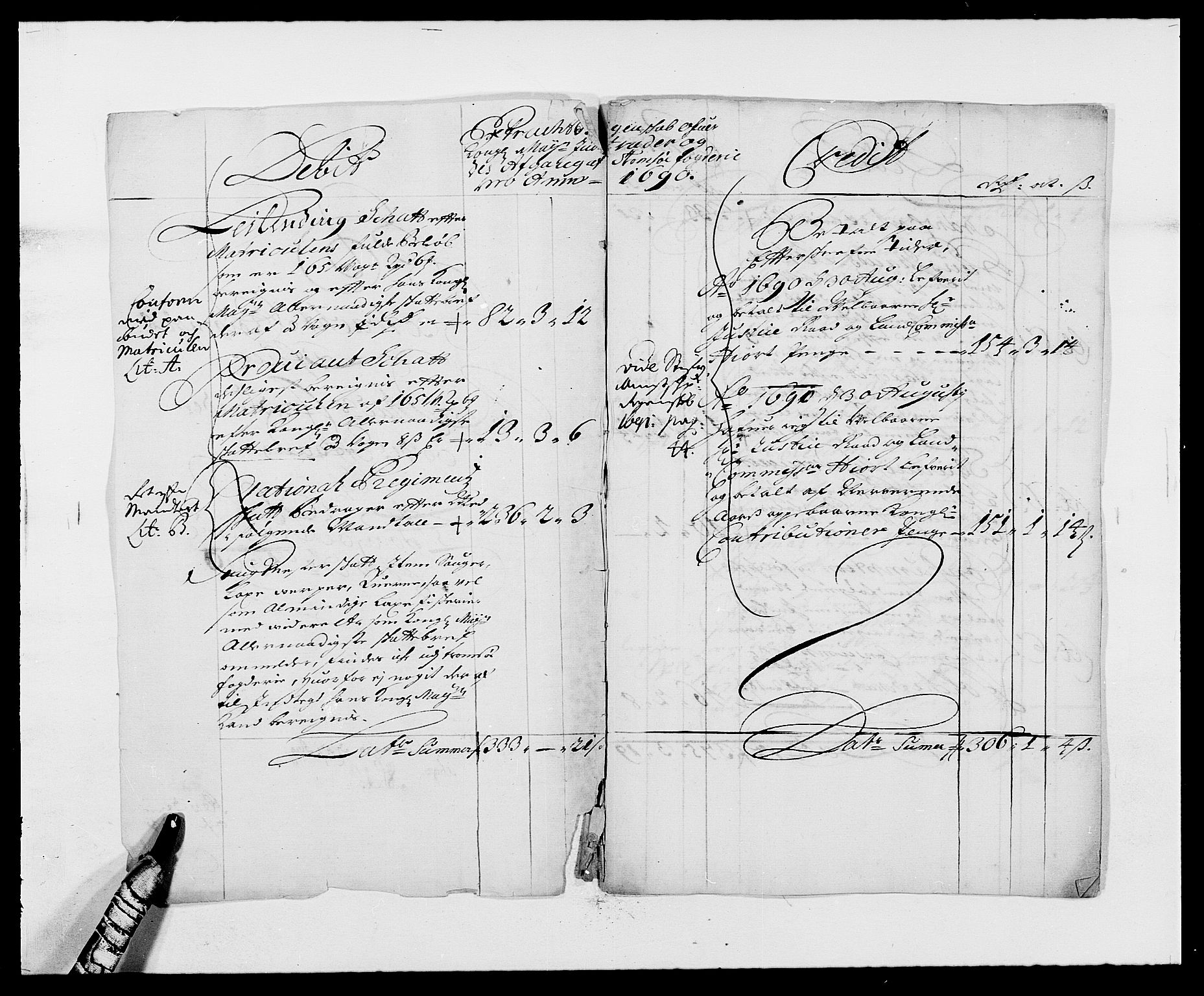 Rentekammeret inntil 1814, Reviderte regnskaper, Fogderegnskap, RA/EA-4092/R68/L4751: Fogderegnskap Senja og Troms, 1690-1693, s. 4