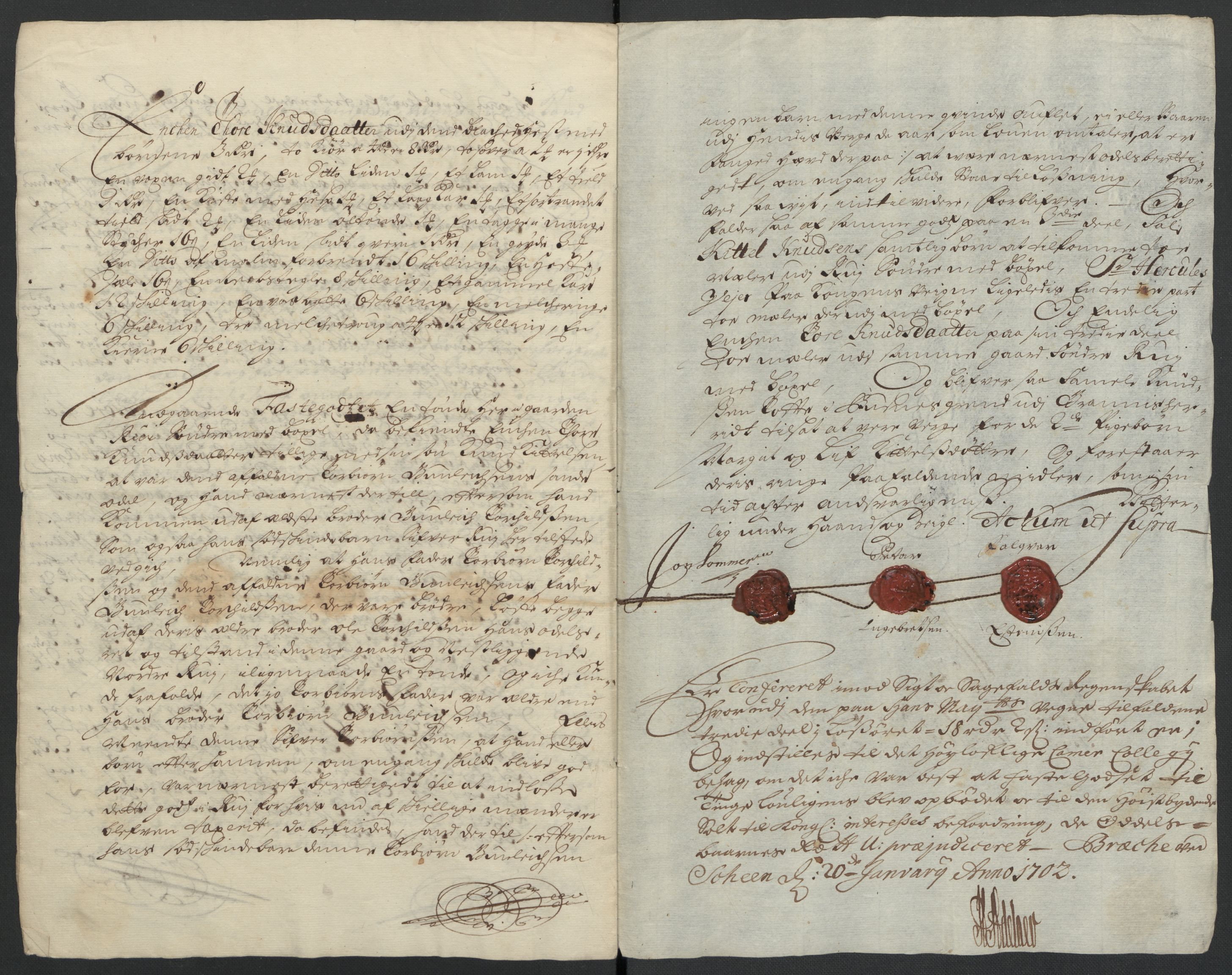 Rentekammeret inntil 1814, Reviderte regnskaper, Fogderegnskap, AV/RA-EA-4092/R36/L2105: Fogderegnskap Øvre og Nedre Telemark og Bamble, 1701, s. 50