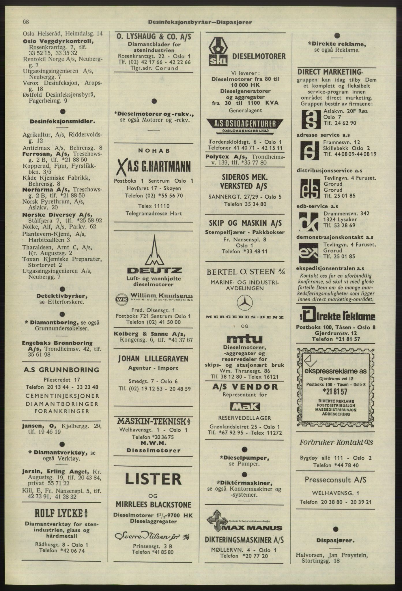 Kristiania/Oslo adressebok, PUBL/-, 1975-1976, s. 68