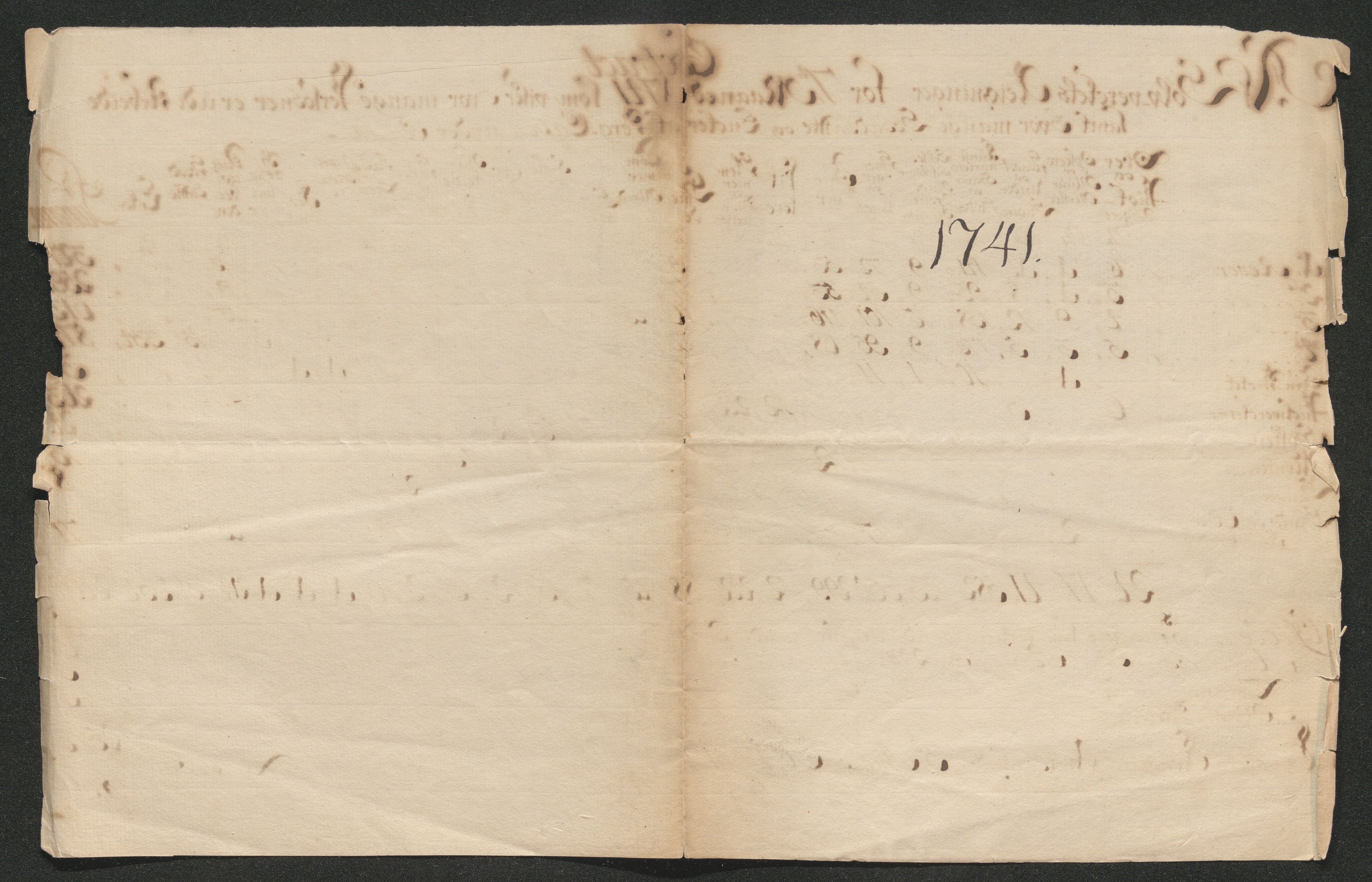 Kongsberg Sølvverk 1623-1816, AV/SAKO-EA-3135/001/D/Di/Dia/L0001a: Manntallslister, 1741, s. 2