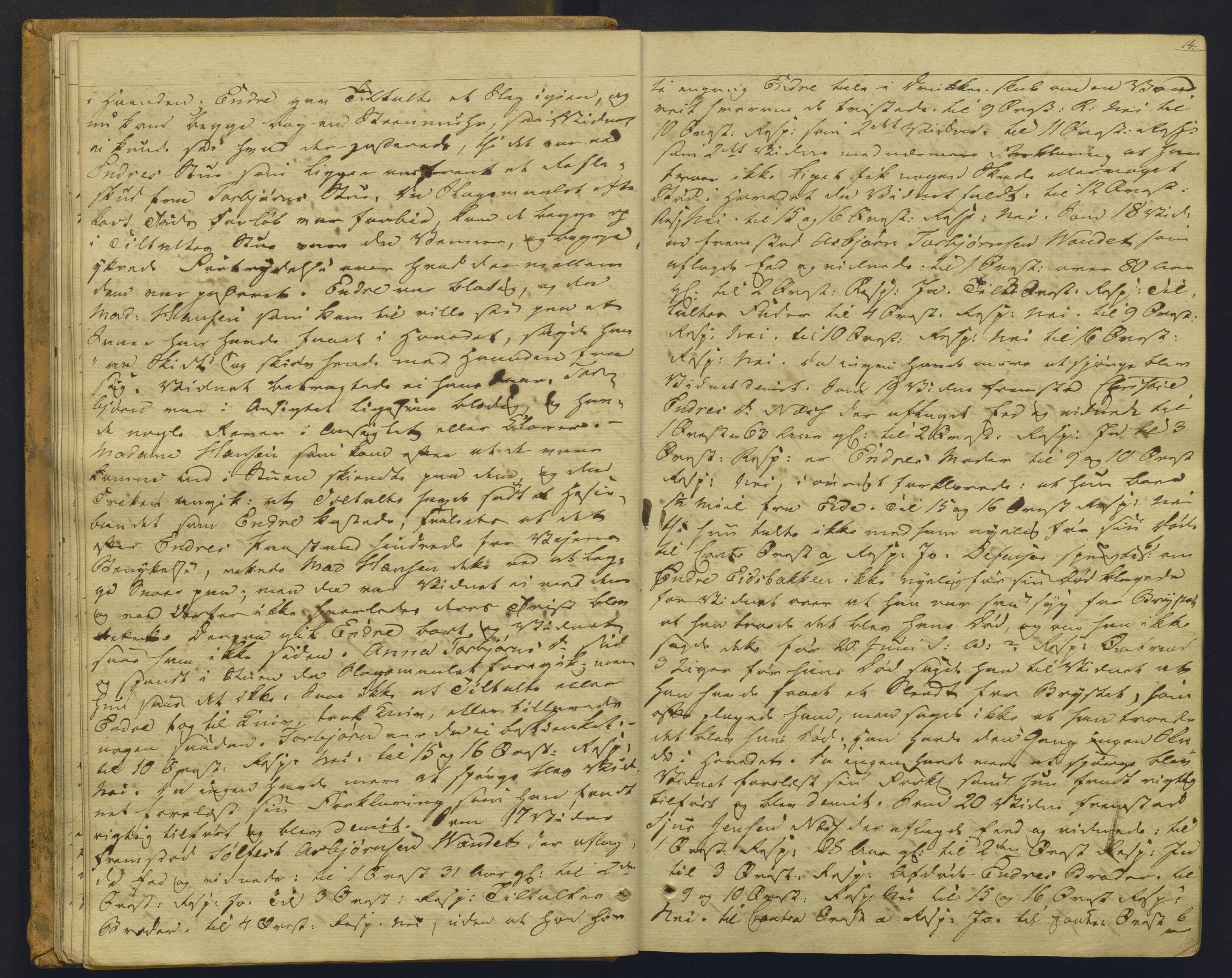 Indre Sogn tingrett, AV/SAB-A-3301/1/F/Fb/Fbc/L0003: Offentlege saker, Ba 3, 1827-1838, s. 13b-14a