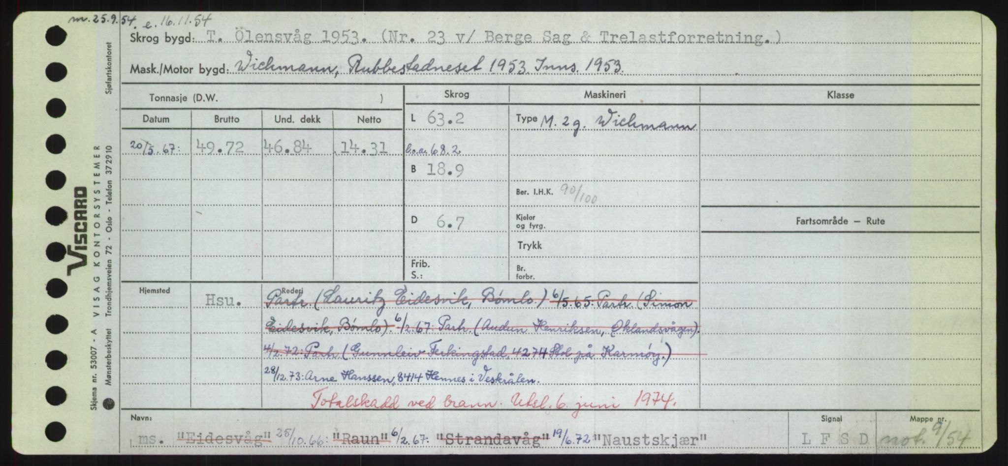 Sjøfartsdirektoratet med forløpere, Skipsmålingen, AV/RA-S-1627/H/Hd/L0026: Fartøy, N-Norhol, s. 69