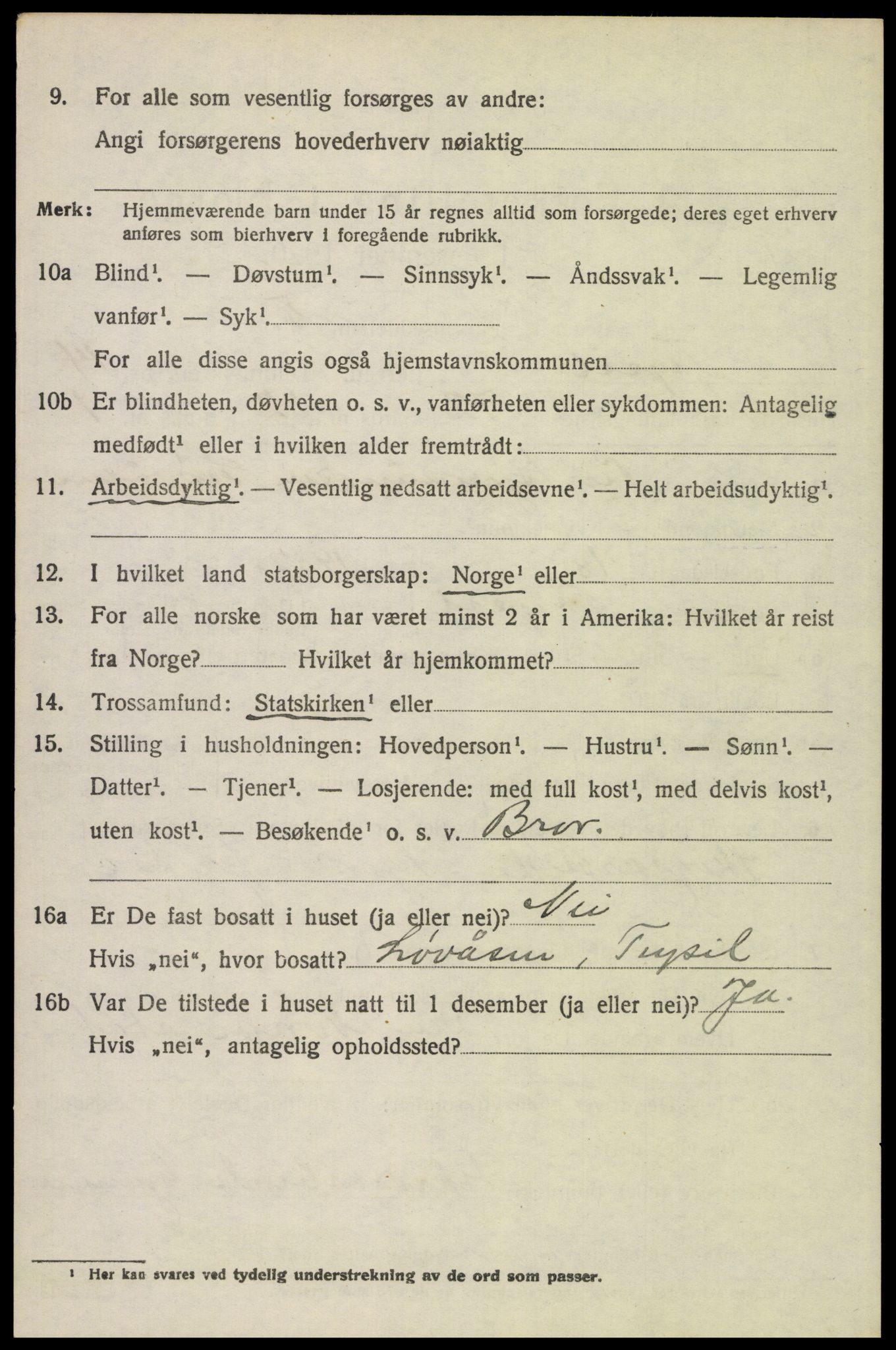 SAH, Folketelling 1920 for 0428 Trysil herred, 1920, s. 8756