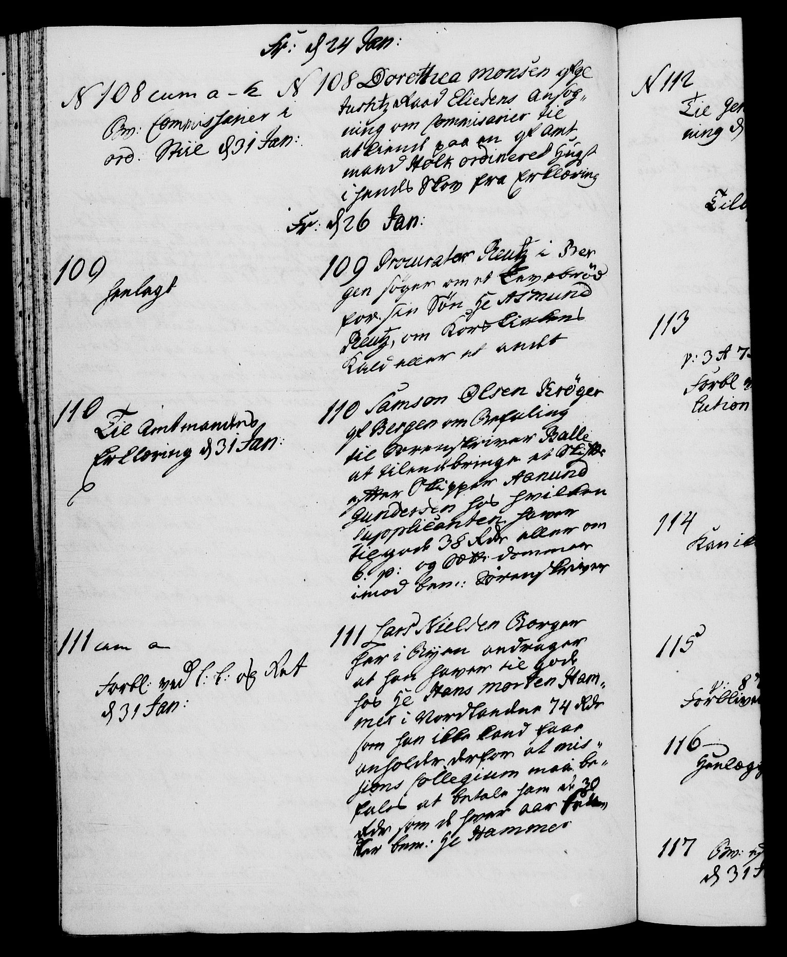 Danske Kanselli 1572-1799, AV/RA-EA-3023/I/Ia/L0002: 3. departements journal, 1772