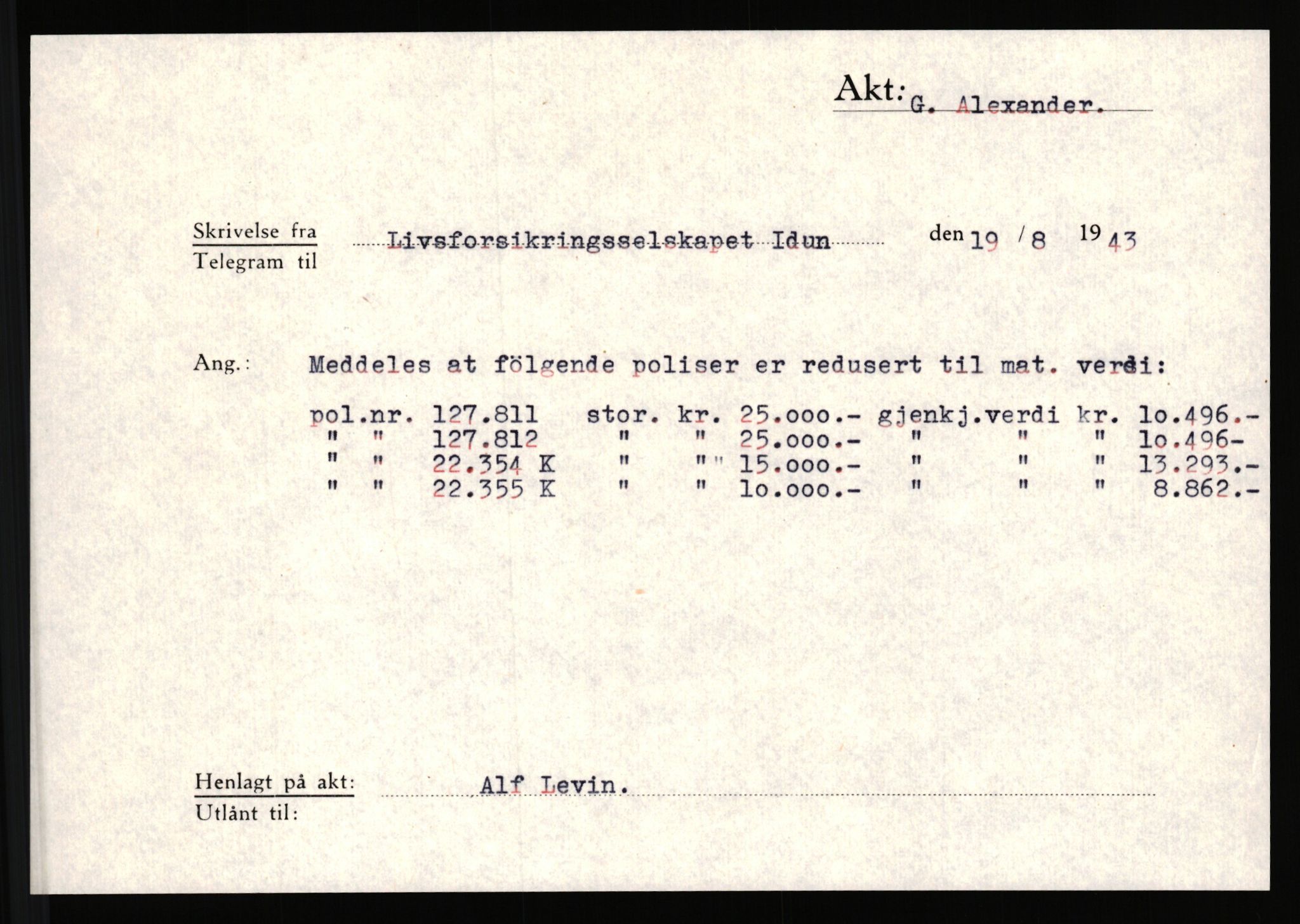 Justisdepartementet, Tilbakeføringskontoret for inndratte formuer, AV/RA-S-1564/H/Hc/Hcc/L0917: --, 1945-1947, s. 255