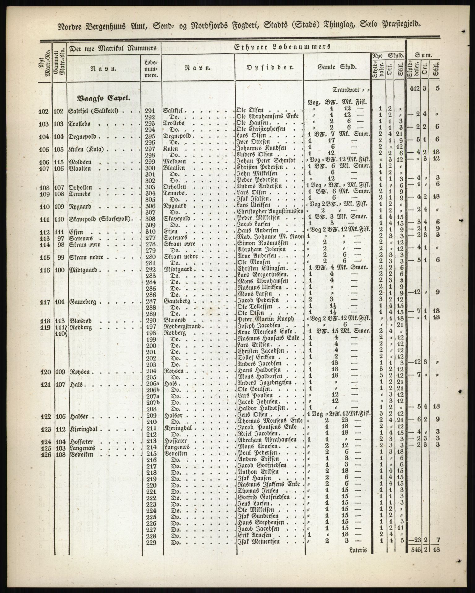 Andre publikasjoner, PUBL/PUBL-999/0002/0013: Bind 13 - Nordre Bergenhus amt, 1838, s. 119