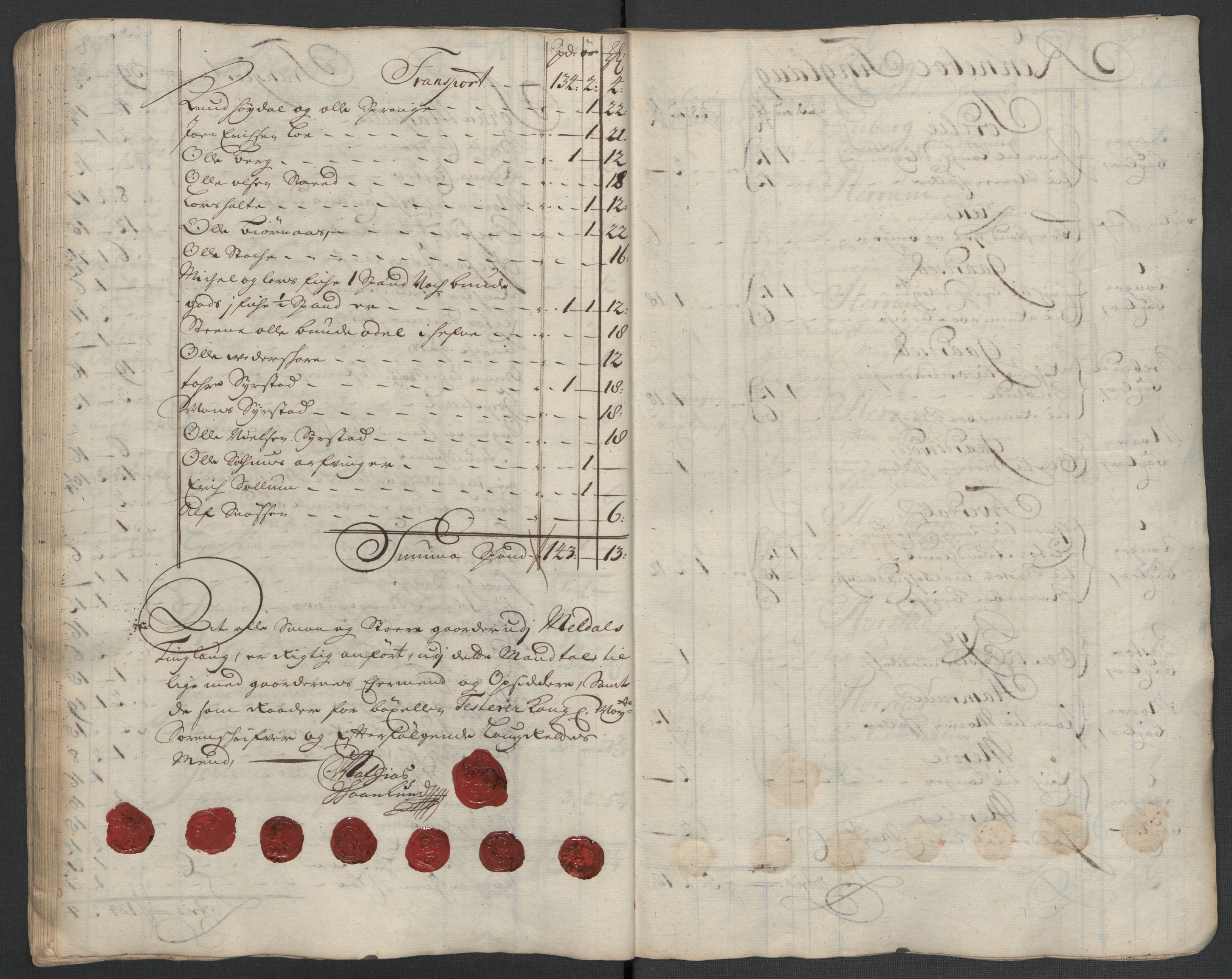 Rentekammeret inntil 1814, Reviderte regnskaper, Fogderegnskap, RA/EA-4092/R60/L3961: Fogderegnskap Orkdal og Gauldal, 1711, s. 65