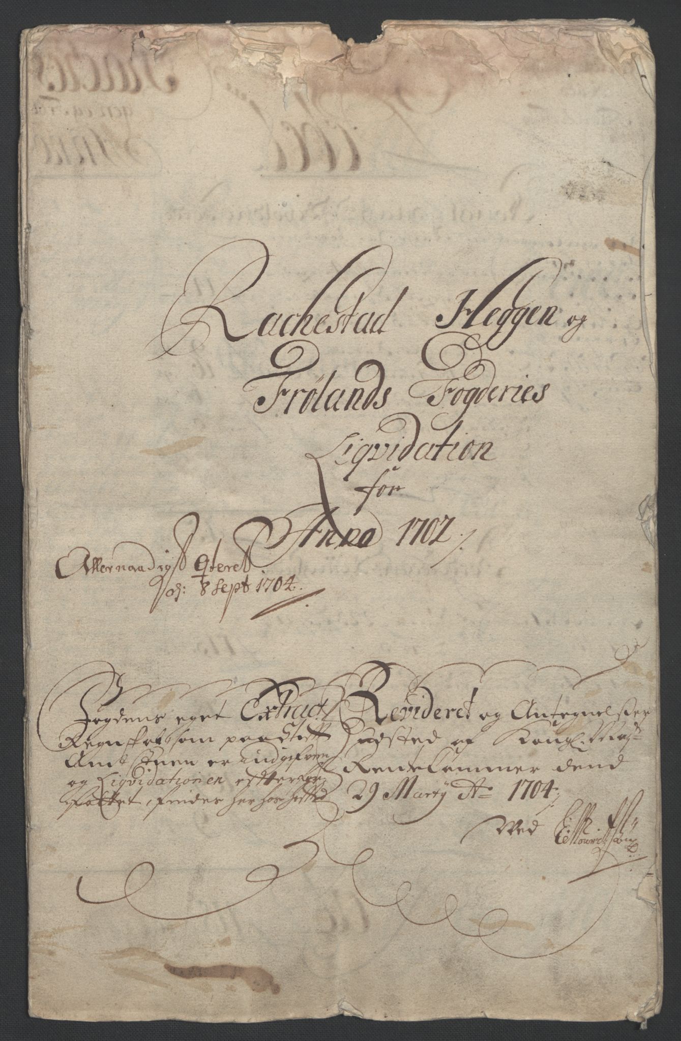 Rentekammeret inntil 1814, Reviderte regnskaper, Fogderegnskap, RA/EA-4092/R07/L0294: Fogderegnskap Rakkestad, Heggen og Frøland, 1702, s. 4