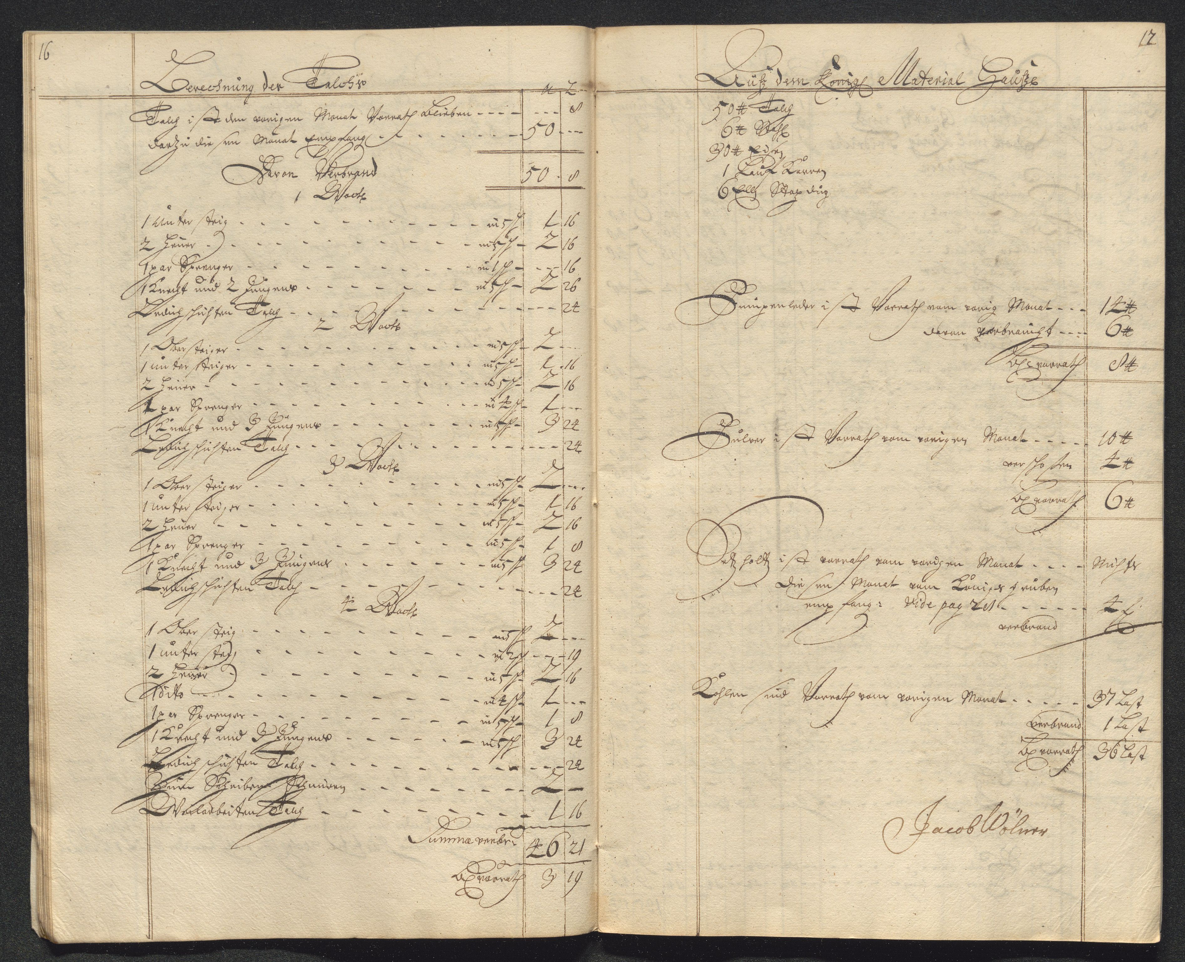 Kongsberg Sølvverk 1623-1816, AV/SAKO-EA-3135/001/D/Dc/Dcd/L0098: Utgiftsregnskap for gruver m.m. , 1710, s. 408
