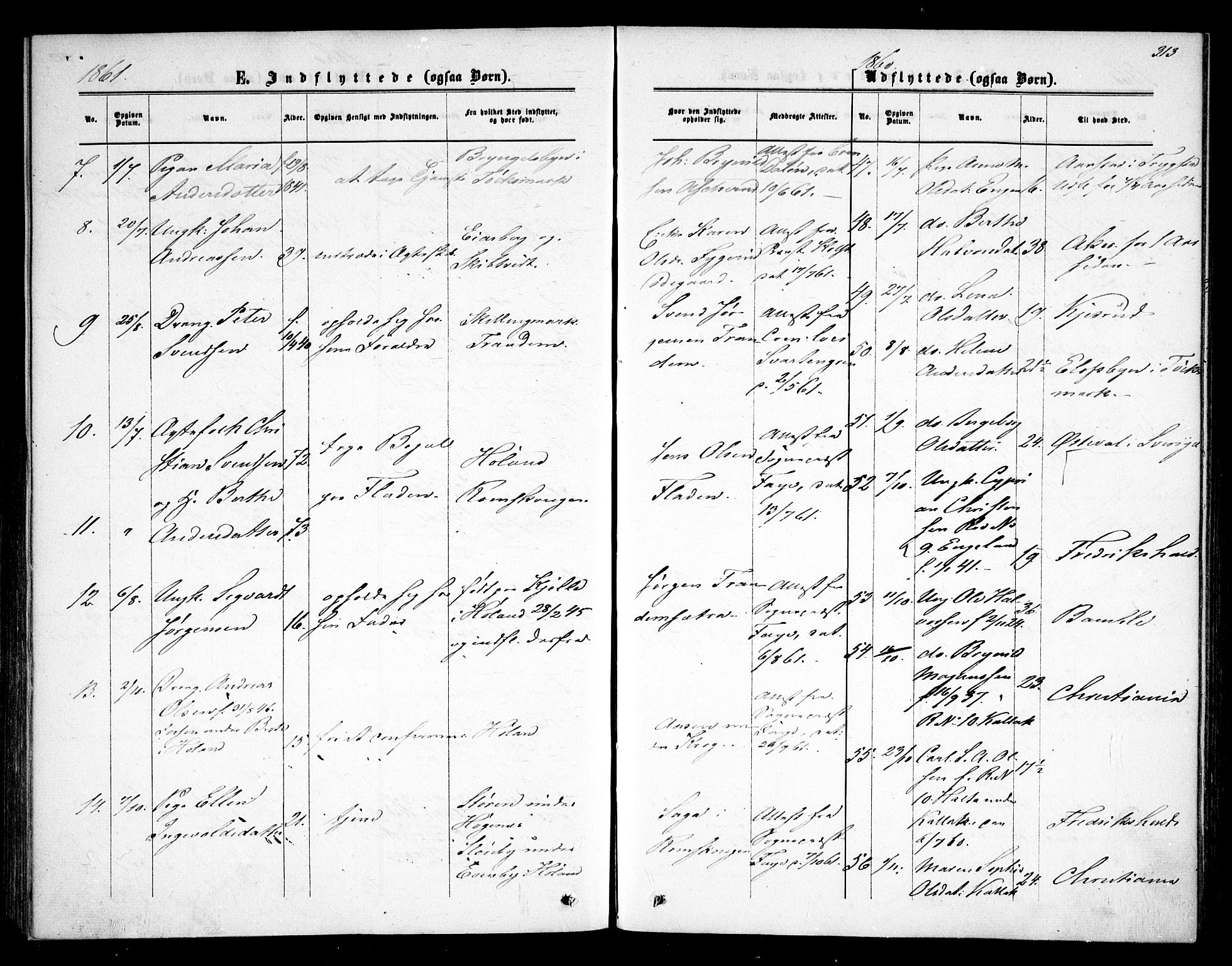 Rødenes prestekontor Kirkebøker, AV/SAO-A-2005/F/Fa/L0007: Ministerialbok nr. I 7, 1860-1869, s. 313
