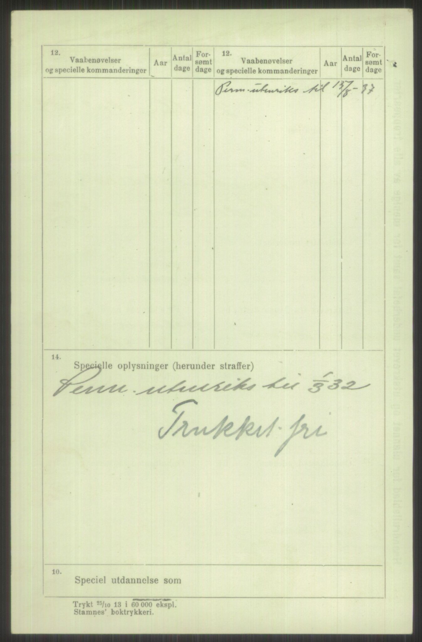 Forsvaret, Troms infanteriregiment nr. 16, AV/RA-RAFA-3146/P/Pa/L0016: Rulleblad for regimentets menige mannskaper, årsklasse 1932, 1932, s. 1320