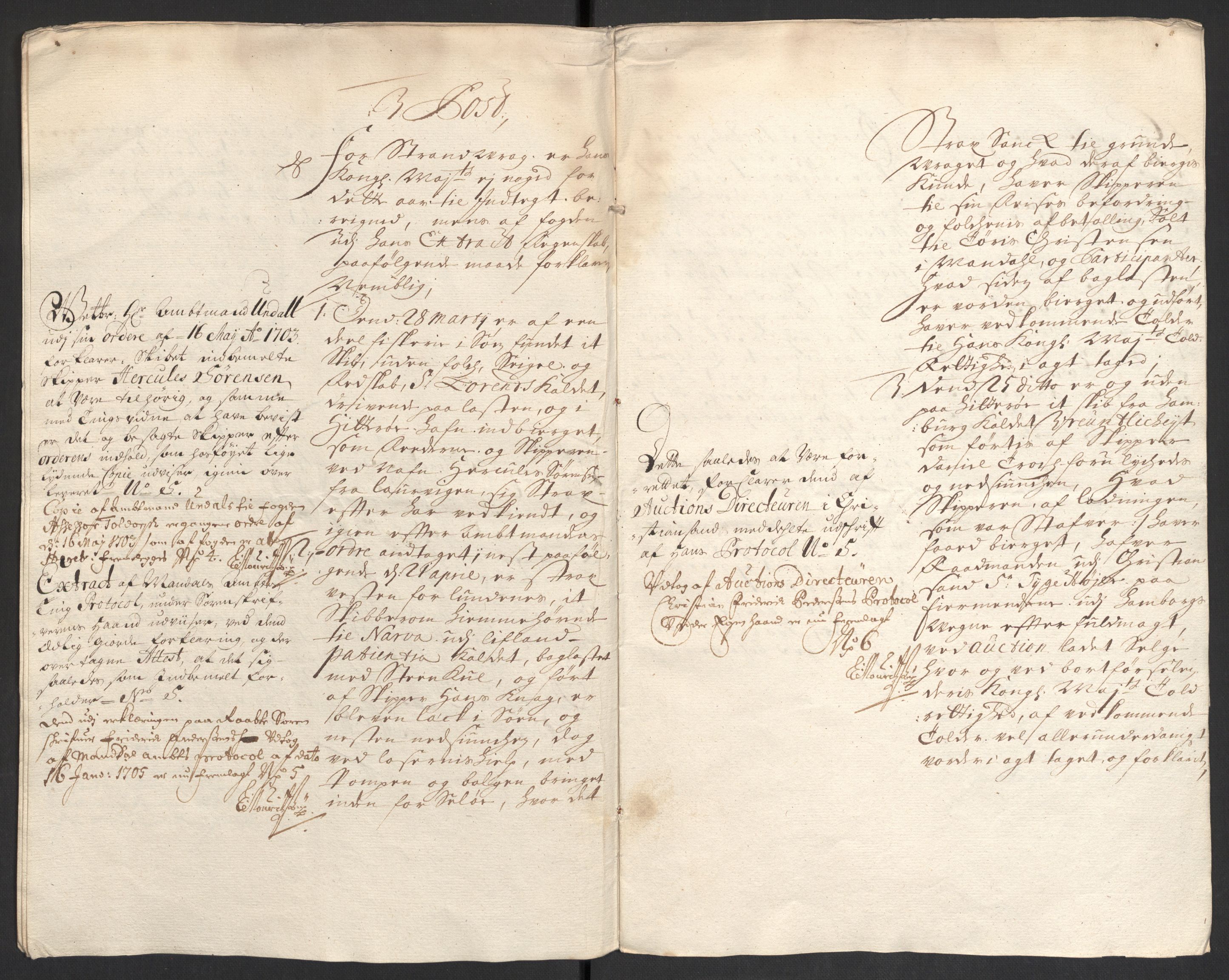 Rentekammeret inntil 1814, Reviderte regnskaper, Fogderegnskap, AV/RA-EA-4092/R43/L2550: Fogderegnskap Lista og Mandal, 1703-1704, s. 167