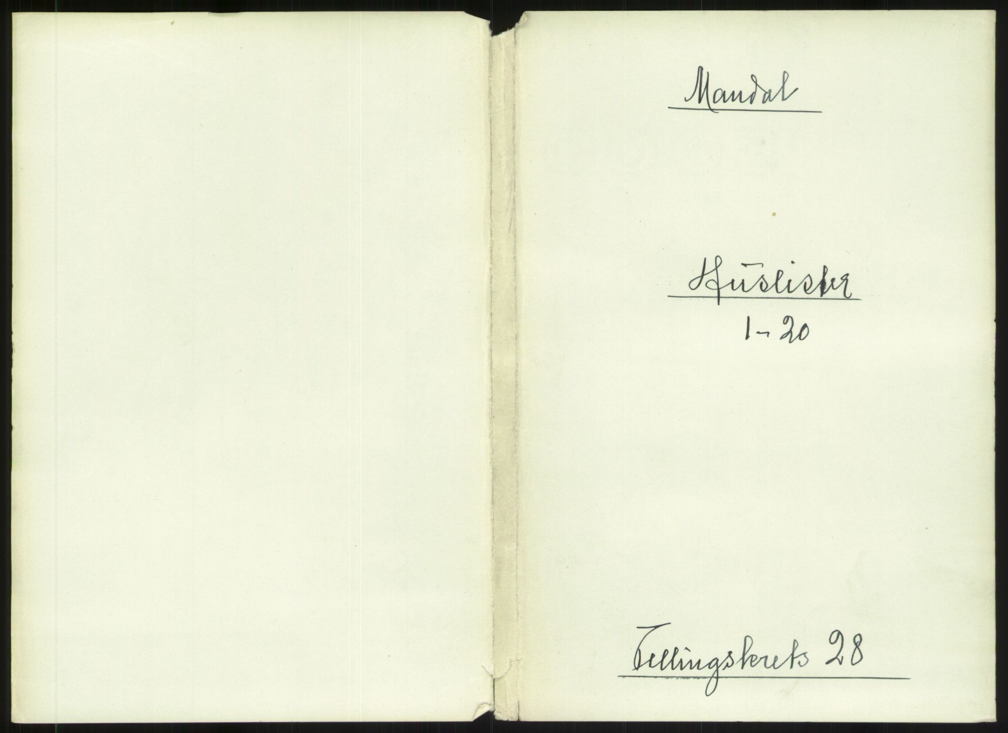 RA, Folketelling 1891 for 1002 Mandal ladested, 1891, s. 1241
