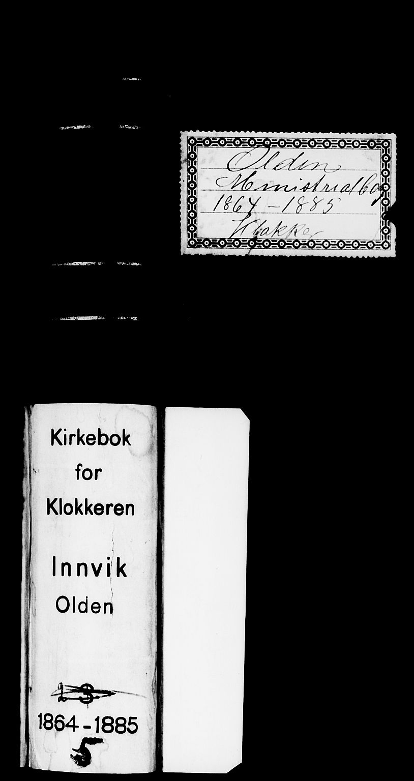 Innvik sokneprestembete, SAB/A-80501: Klokkerbok nr. B 2, 1864-1885