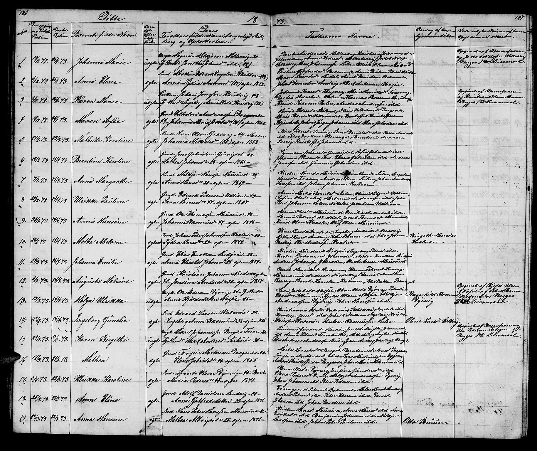 Ministerialprotokoller, klokkerbøker og fødselsregistre - Sør-Trøndelag, AV/SAT-A-1456/640/L0583: Klokkerbok nr. 640C01, 1866-1877, s. 106-107