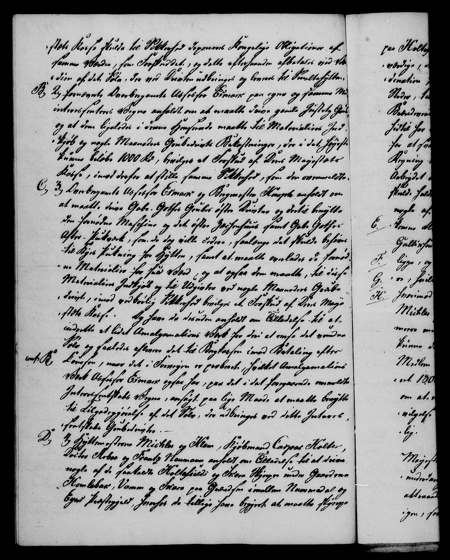 Rentekammeret, Renteskriverkontorene, AV/RA-EA-3115/M/Mf/Mfb/L0007: Relasjons- og resolusjonsprotokoll med register (merket RK 54.13), 1805-1806