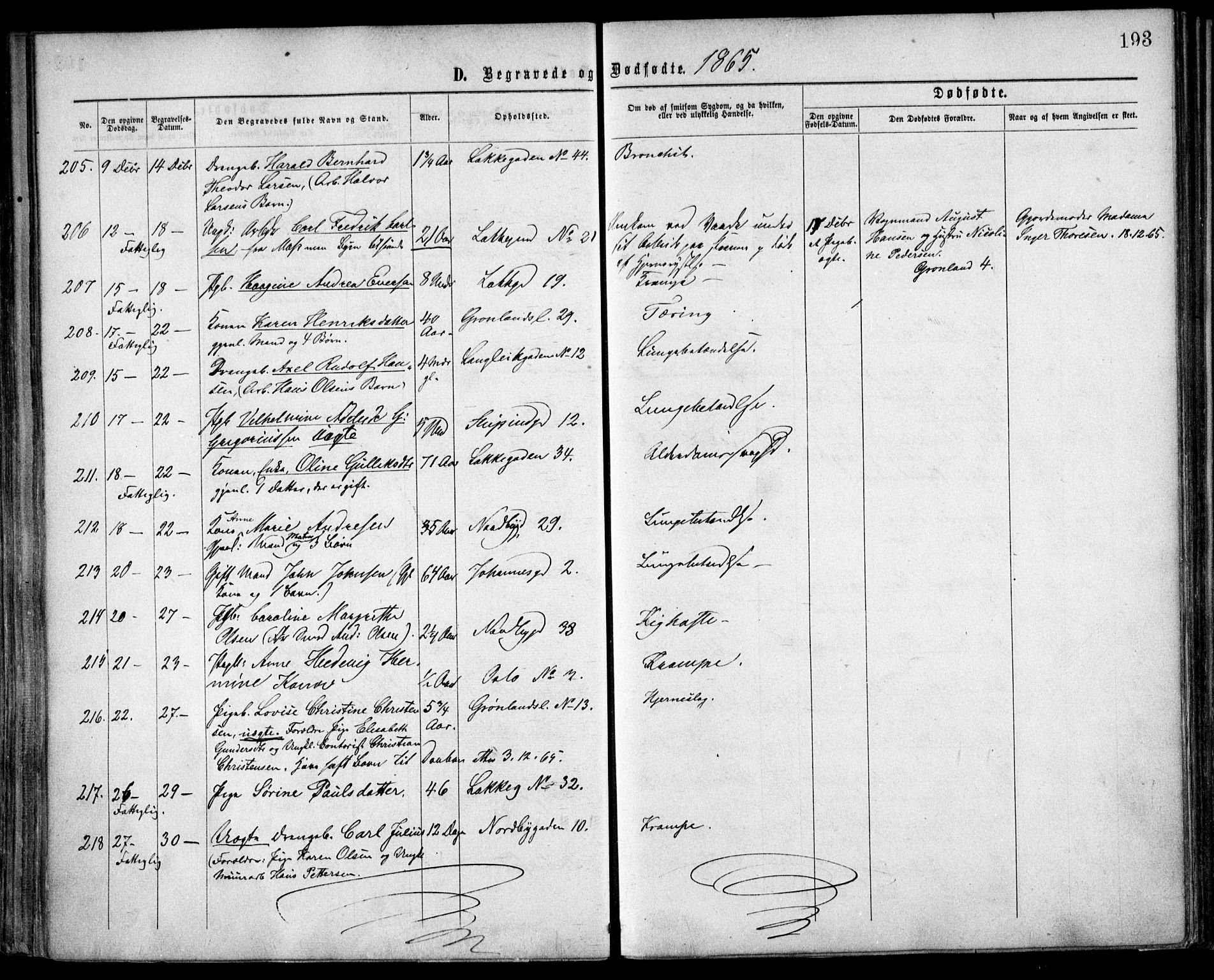 Grønland prestekontor Kirkebøker, SAO/A-10848/F/Fa/L0003: Ministerialbok nr. 3, 1862-1868, s. 193