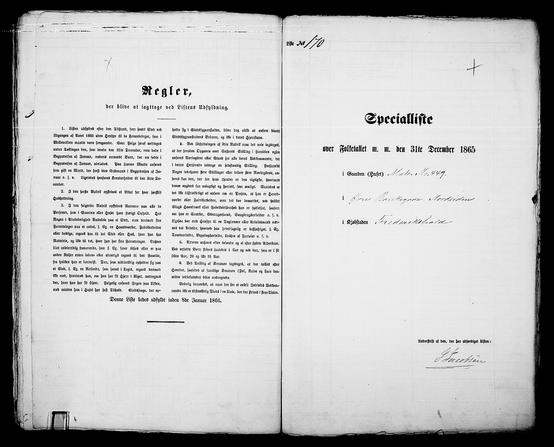 RA, Folketelling 1865 for 0101P Fredrikshald prestegjeld, 1865, s. 351