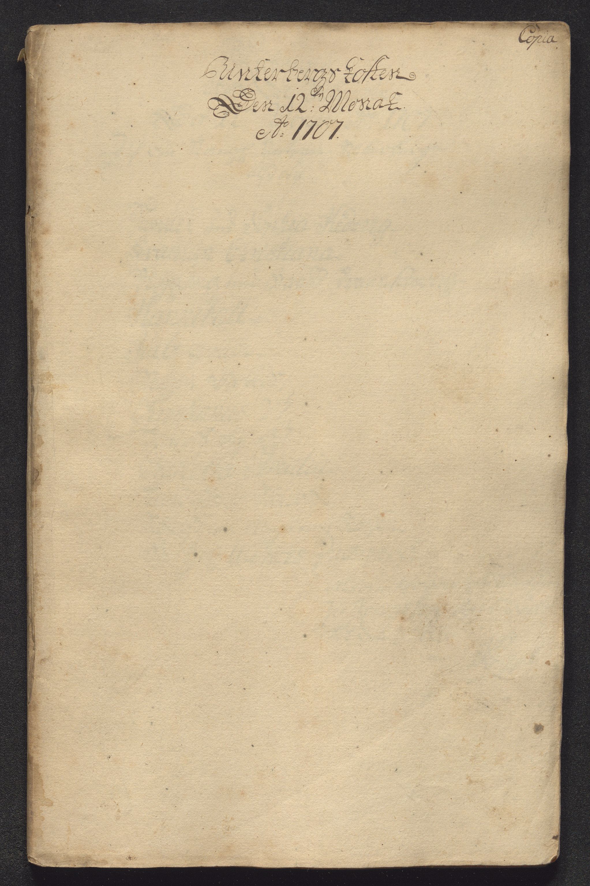 Kongsberg Sølvverk 1623-1816, SAKO/EA-3135/001/D/Dc/Dcd/L0092: Utgiftsregnskap for gruver m.m., 1707, s. 443