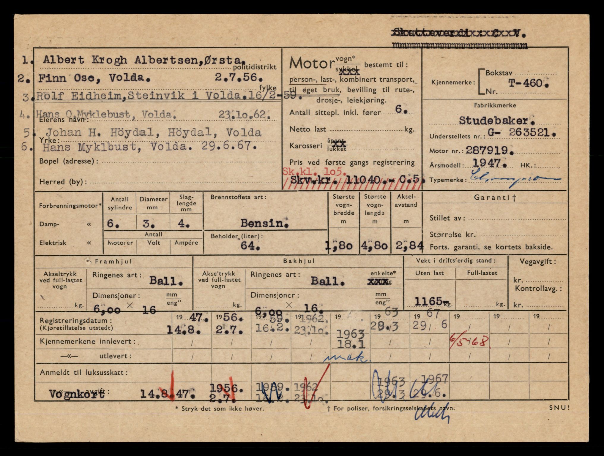 Møre og Romsdal vegkontor - Ålesund trafikkstasjon, SAT/A-4099/F/Fe/L0005: Registreringskort for kjøretøy T 443 - T 546, 1927-1998, s. 2023