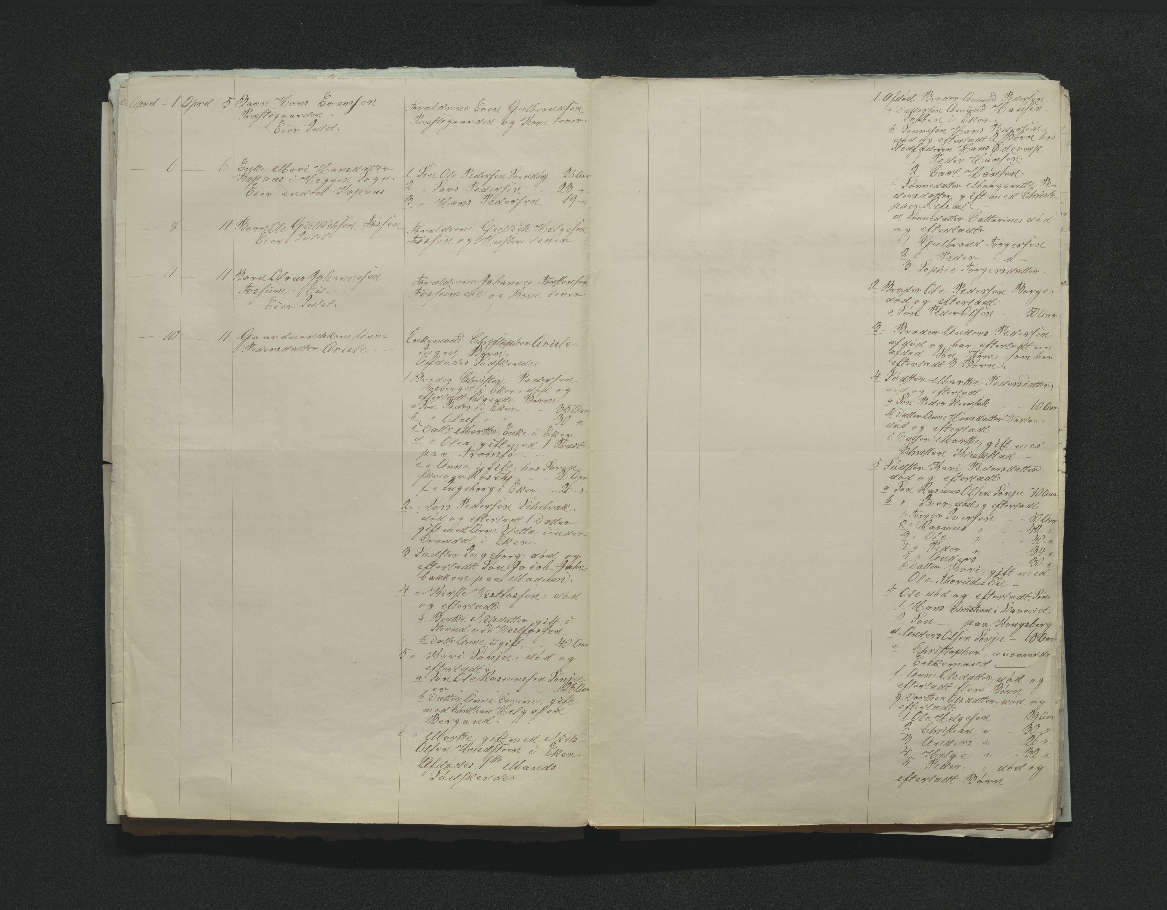 Eiker, Modum og Sigdal sorenskriveri, AV/SAKO-A-123/H/Ha/Hab/L0008: Dødsfallsmeldinger, 1850-1853