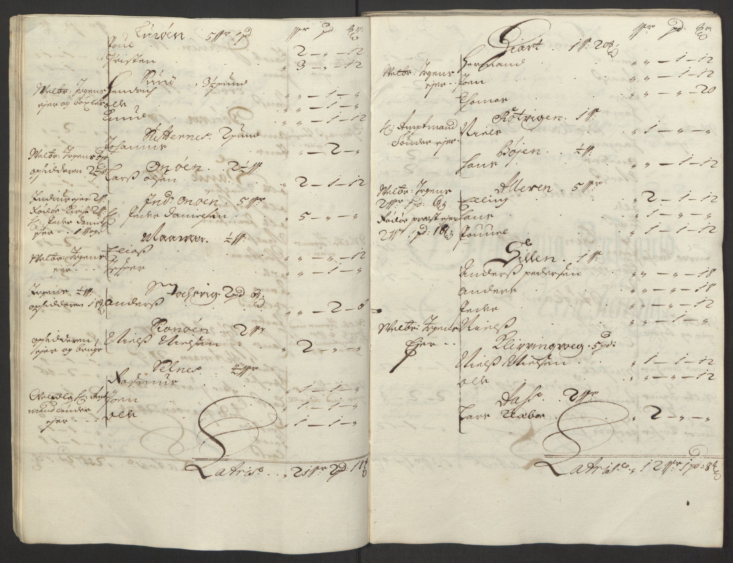 Rentekammeret inntil 1814, Reviderte regnskaper, Fogderegnskap, RA/EA-4092/R65/L4505: Fogderegnskap Helgeland, 1693-1696, s. 173
