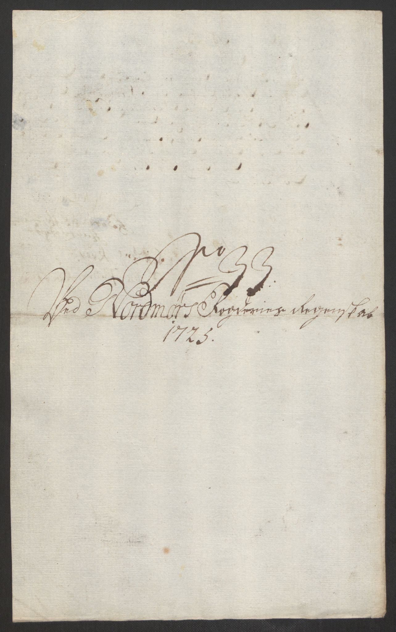 Rentekammeret inntil 1814, Reviderte regnskaper, Fogderegnskap, AV/RA-EA-4092/R56/L3758: Fogderegnskap Nordmøre, 1725, s. 248