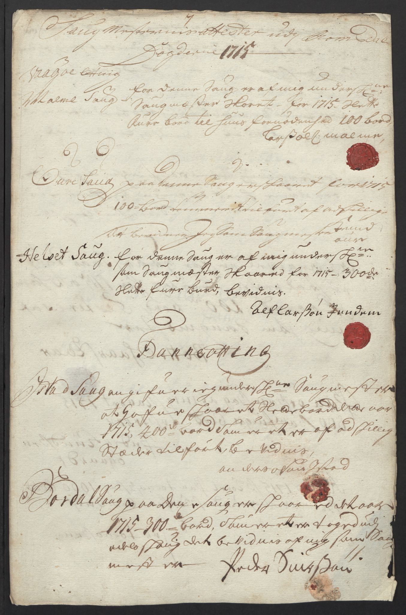 Rentekammeret inntil 1814, Reviderte regnskaper, Fogderegnskap, RA/EA-4092/R55/L3663: Fogderegnskap Romsdal, 1715-1716, s. 113