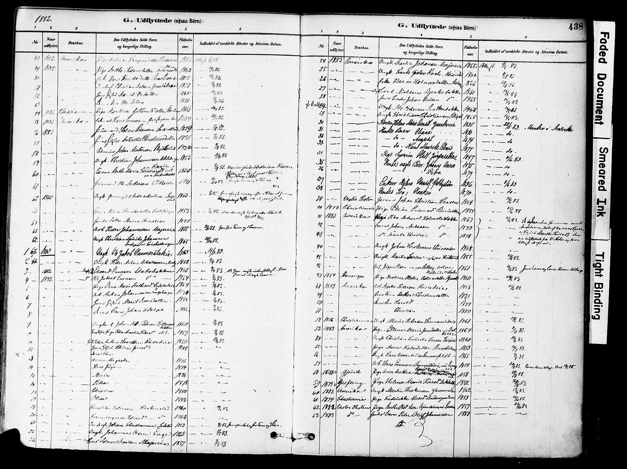 Østre Toten prestekontor, AV/SAH-PREST-104/H/Ha/Haa/L0006: Ministerialbok nr. 6 /1, 1878-1896, s. 438