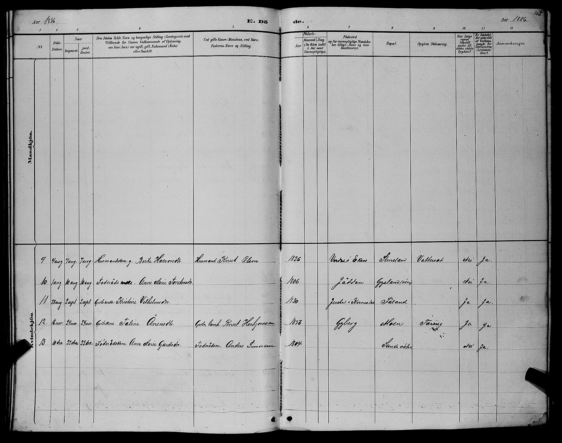 Hægebostad sokneprestkontor, SAK/1111-0024/F/Fb/Fba/L0003: Klokkerbok nr. B 3, 1883-1896, s. 103
