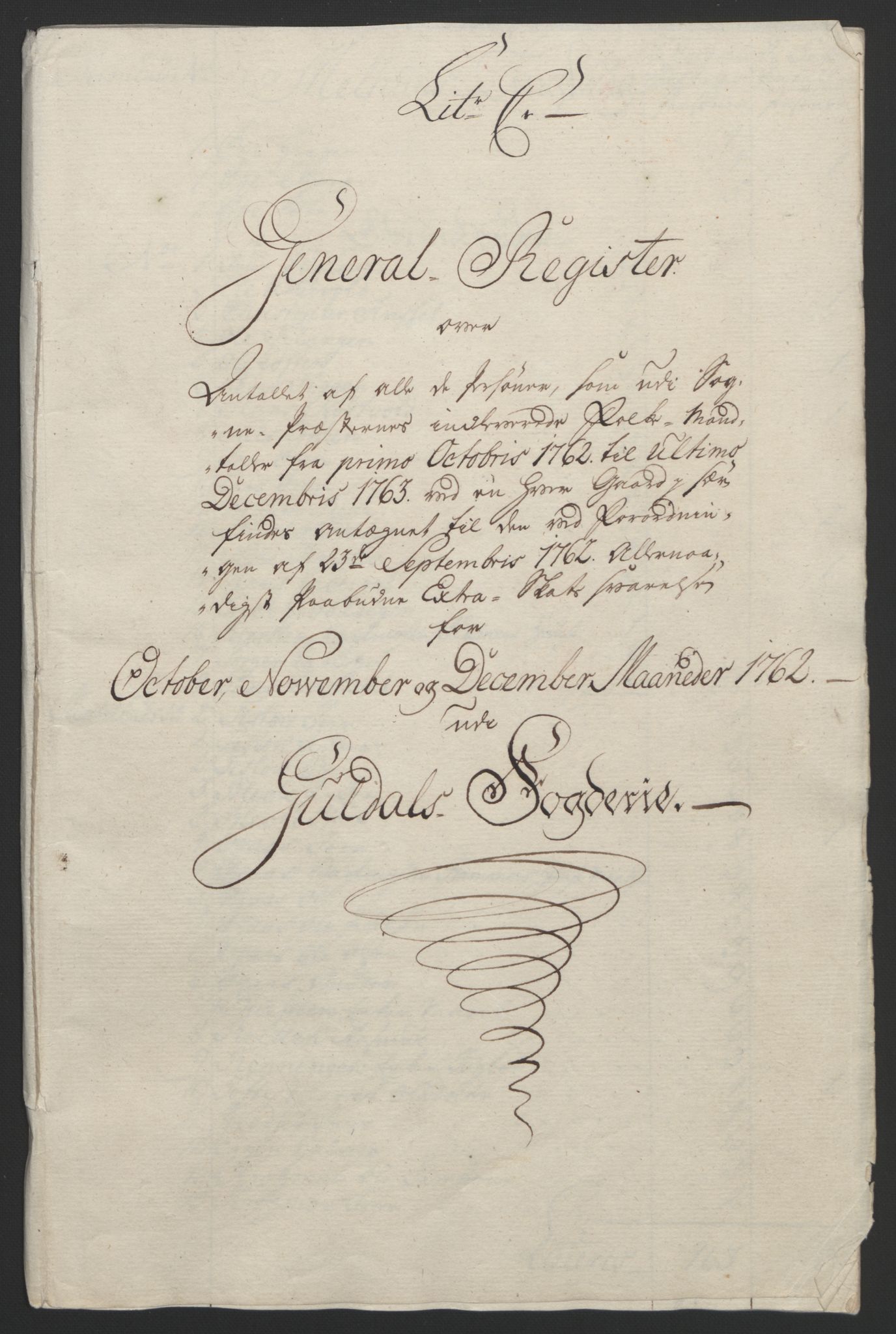 Rentekammeret inntil 1814, Reviderte regnskaper, Fogderegnskap, RA/EA-4092/R60/L4094: Ekstraskatten Orkdal og Gauldal, 1762-1765, s. 40