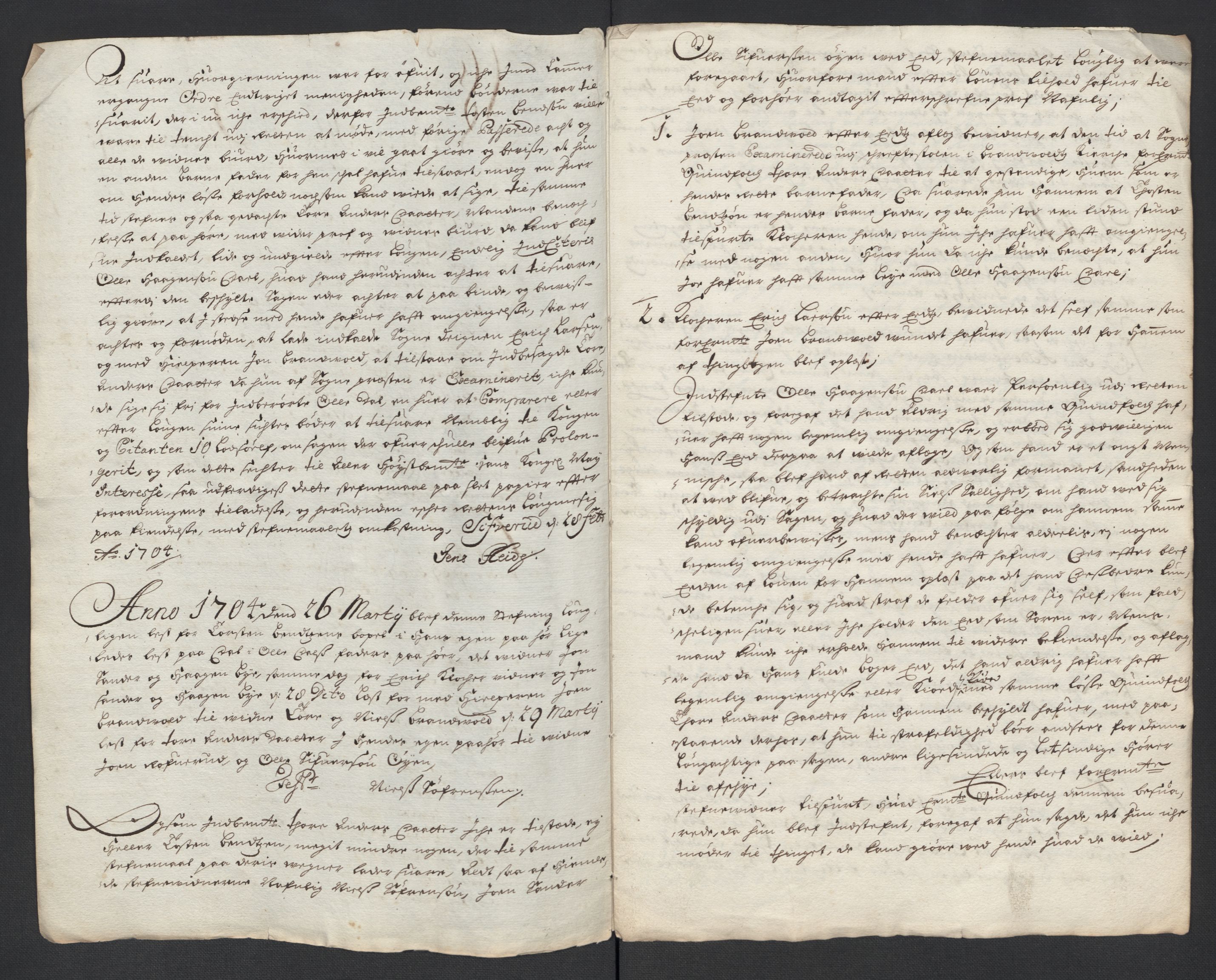 Rentekammeret inntil 1814, Reviderte regnskaper, Fogderegnskap, RA/EA-4092/R13/L0842: Fogderegnskap Solør, Odal og Østerdal, 1704, s. 22