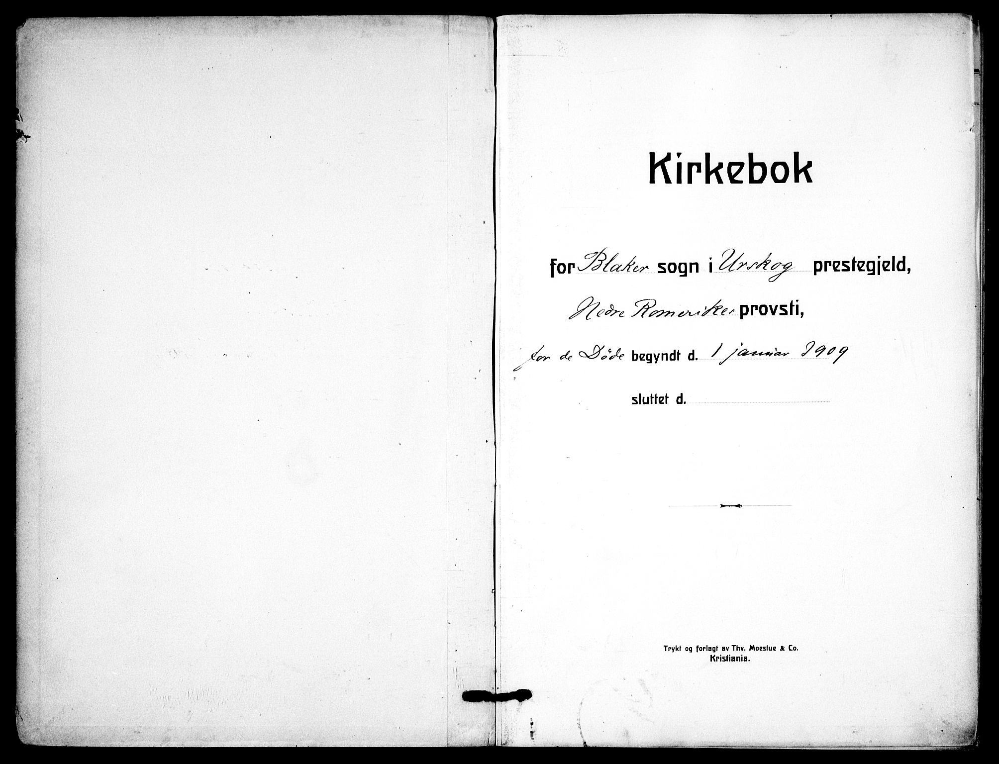 Aurskog prestekontor Kirkebøker, AV/SAO-A-10304a/F/Fb/L0003: Ministerialbok nr. II 3, 1909-1919