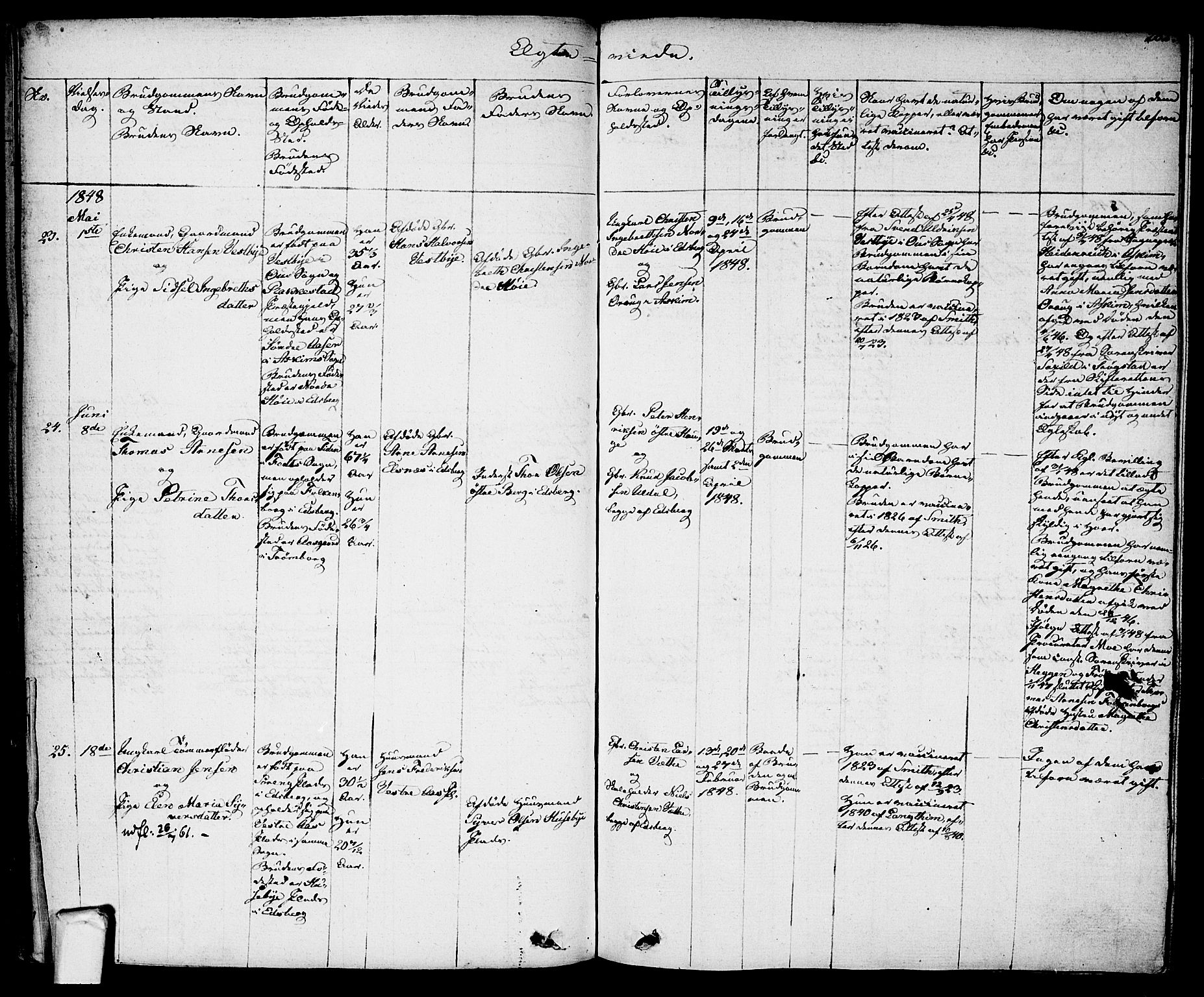 Eidsberg prestekontor Kirkebøker, AV/SAO-A-10905/F/Fa/L0008: Ministerialbok nr. I 8, 1832-1848, s. 282