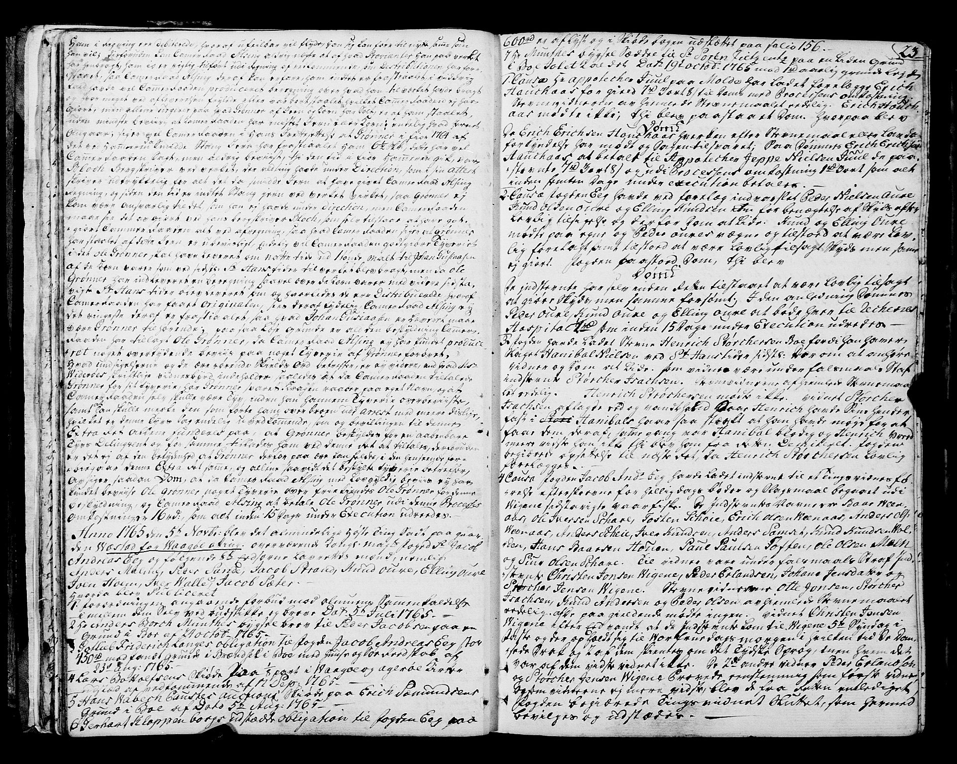 Romsdal sorenskriveri, SAT/A-4149/1/1/1A/L0015: Tingbok, 1765-1775, s. 22b-23a
