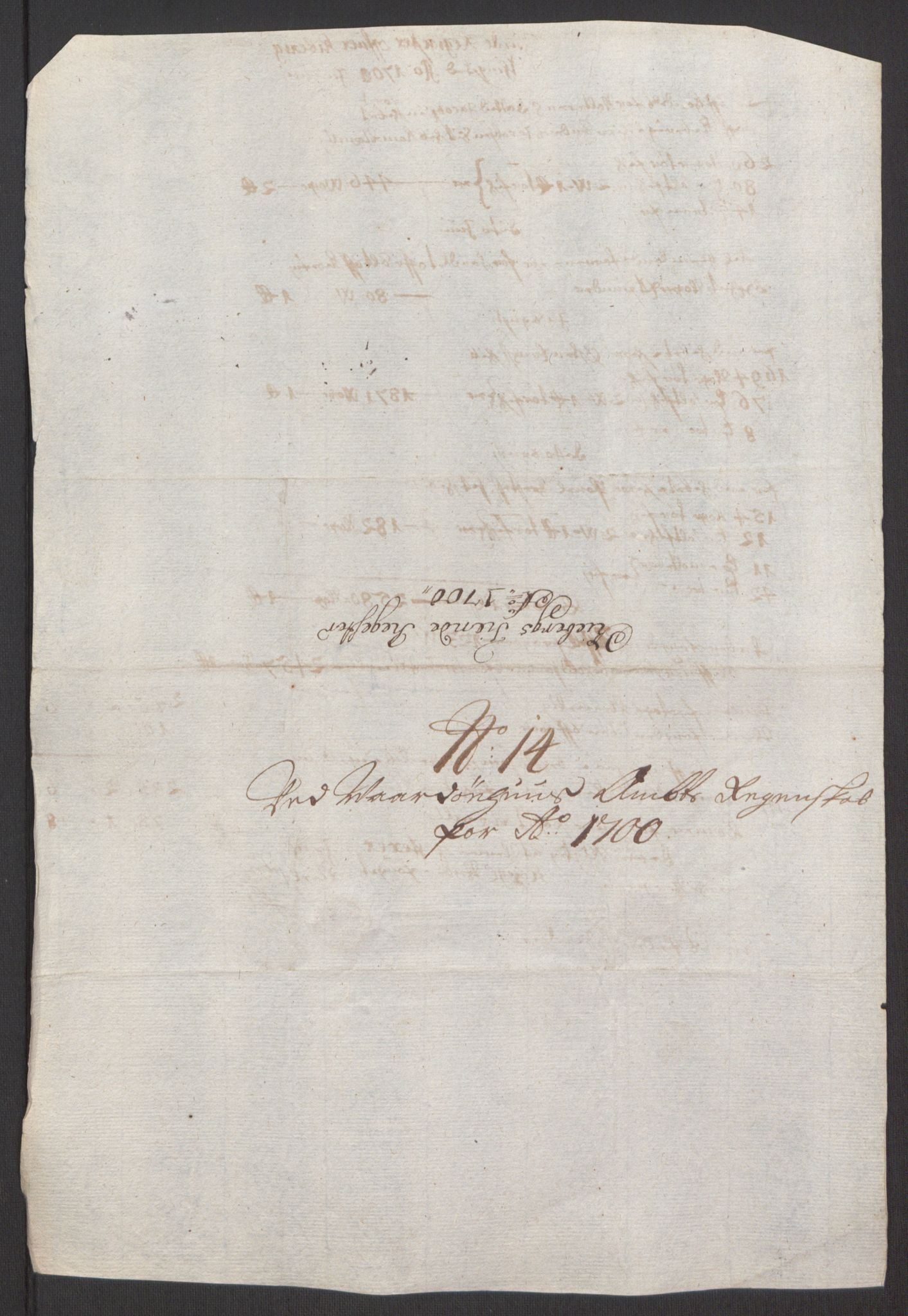 Rentekammeret inntil 1814, Reviderte regnskaper, Fogderegnskap, AV/RA-EA-4092/R69/L4851: Fogderegnskap Finnmark/Vardøhus, 1691-1700, s. 472