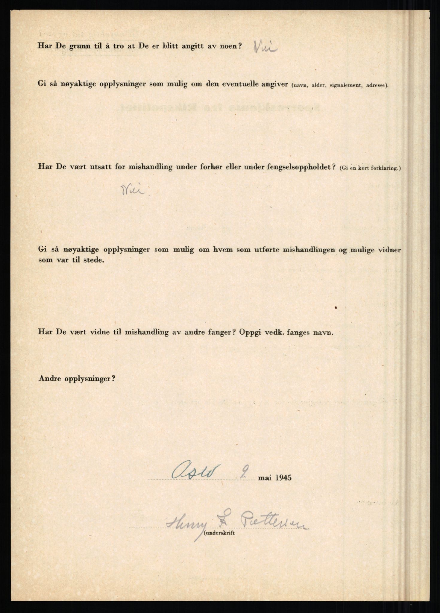 Rikspolitisjefen, AV/RA-S-1560/L/L0014: Pettersen, Aksel - Savosnick, Ernst, 1940-1945, s. 68