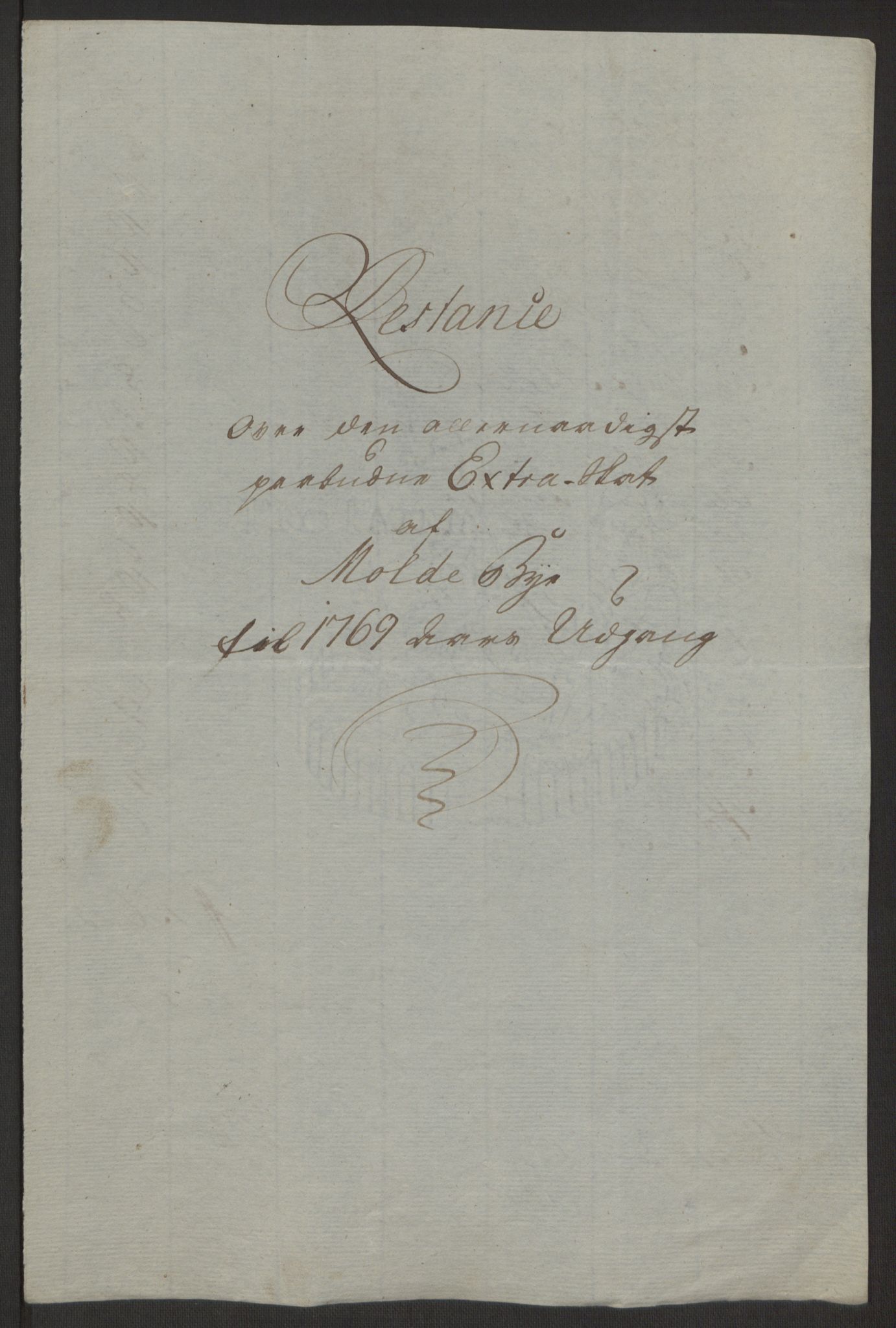 Rentekammeret inntil 1814, Reviderte regnskaper, Byregnskaper, RA/EA-4066/R/Rq/L0487/0004: [Q1] Kontribusjonsregnskap / Ekstraskatt, 1762-1772, s. 179