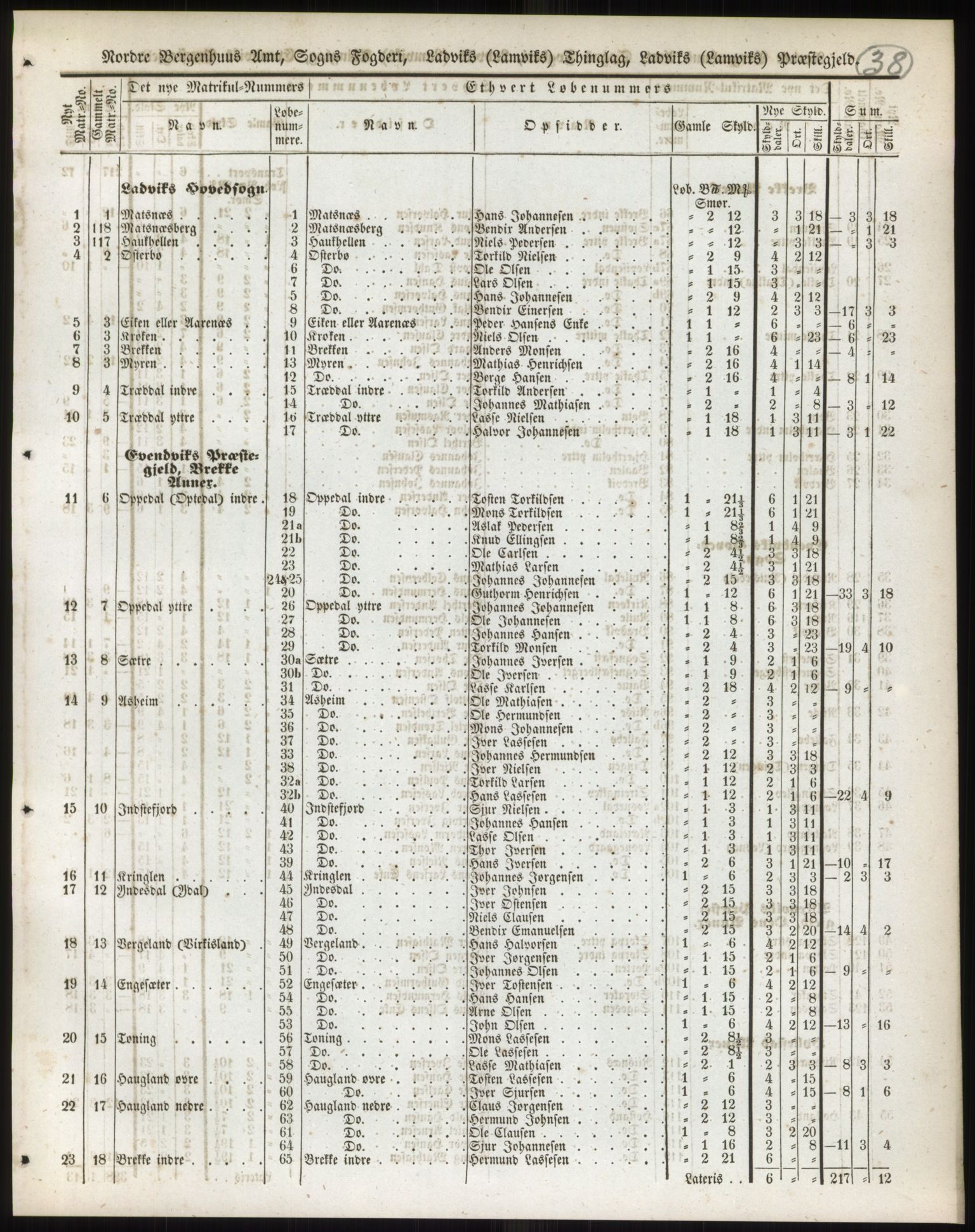 Andre publikasjoner, PUBL/PUBL-999/0002/0013: Bind 13 - Nordre Bergenhus amt, 1838, s. 56