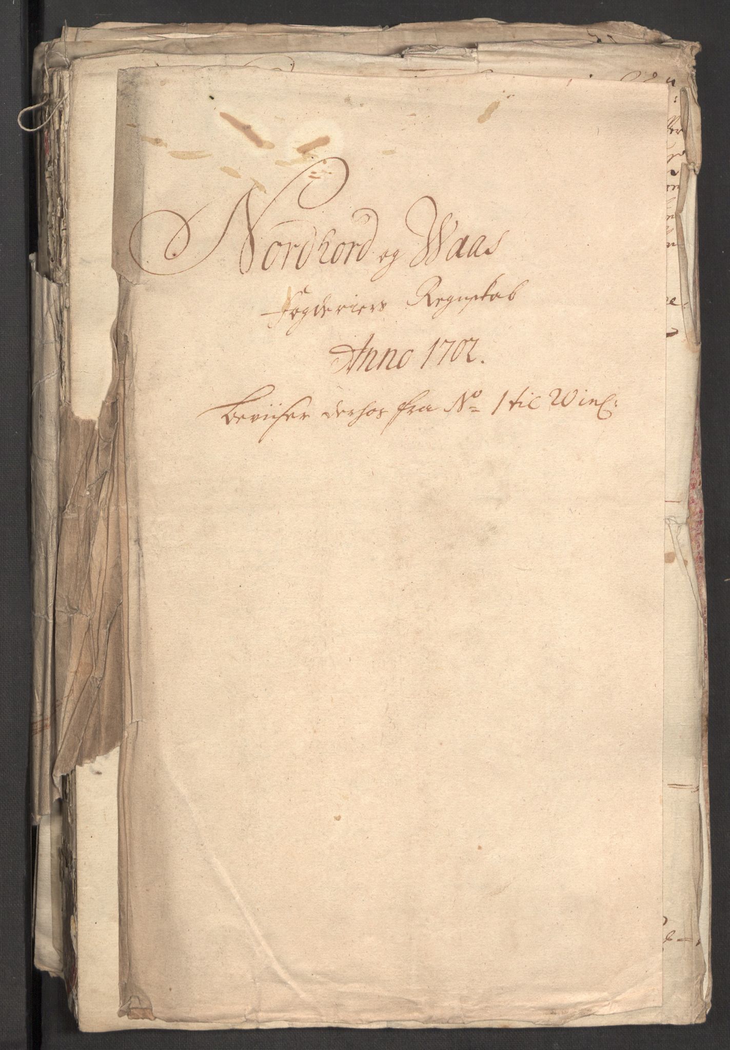 Rentekammeret inntil 1814, Reviderte regnskaper, Fogderegnskap, AV/RA-EA-4092/R51/L3186: Fogderegnskap Nordhordland og Voss, 1702-1703, s. 14