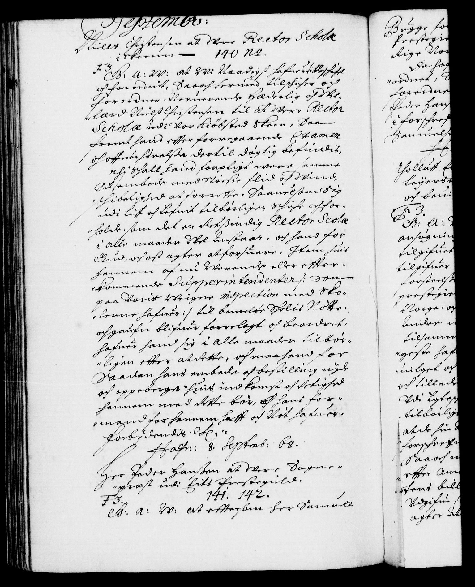 Danske Kanselli 1572-1799, RA/EA-3023/F/Fc/Fca/Fcaa/L0010: Norske registre (mikrofilm), 1660-1670, s. 797b