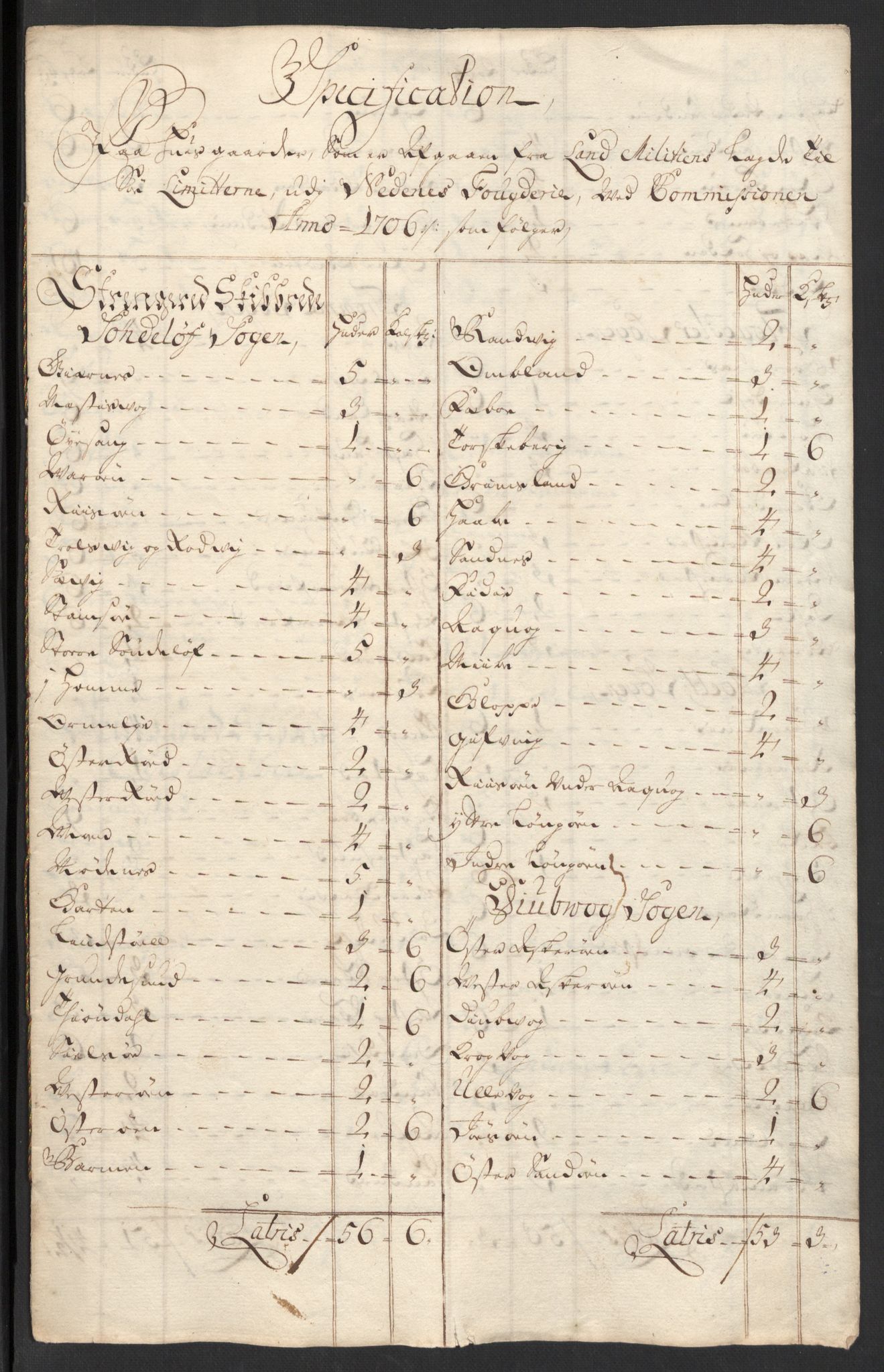 Rentekammeret inntil 1814, Reviderte regnskaper, Fogderegnskap, RA/EA-4092/R39/L2318: Fogderegnskap Nedenes, 1706-1709, s. 387
