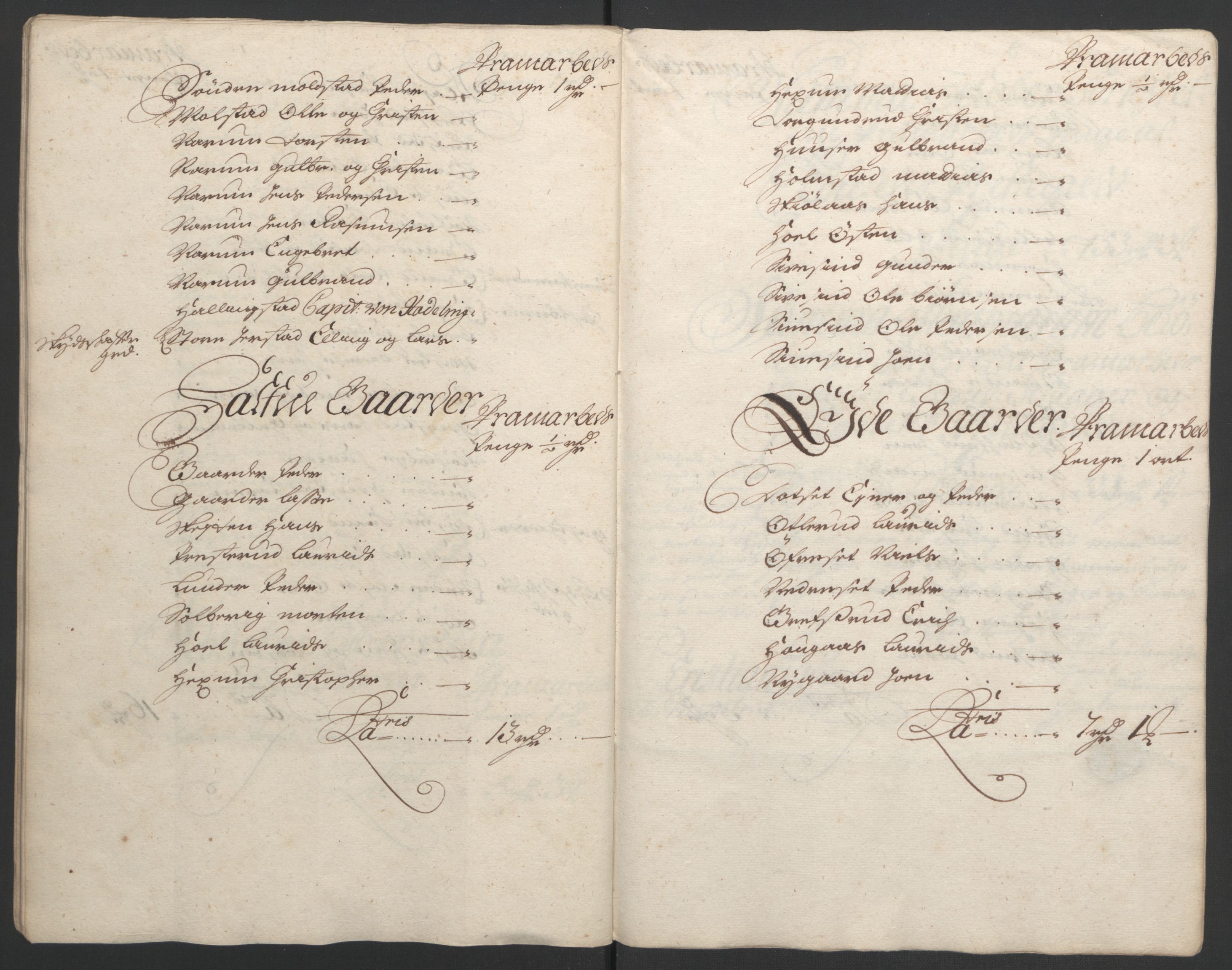Rentekammeret inntil 1814, Reviderte regnskaper, Fogderegnskap, AV/RA-EA-4092/R18/L1292: Fogderegnskap Hadeland, Toten og Valdres, 1693-1694, s. 125