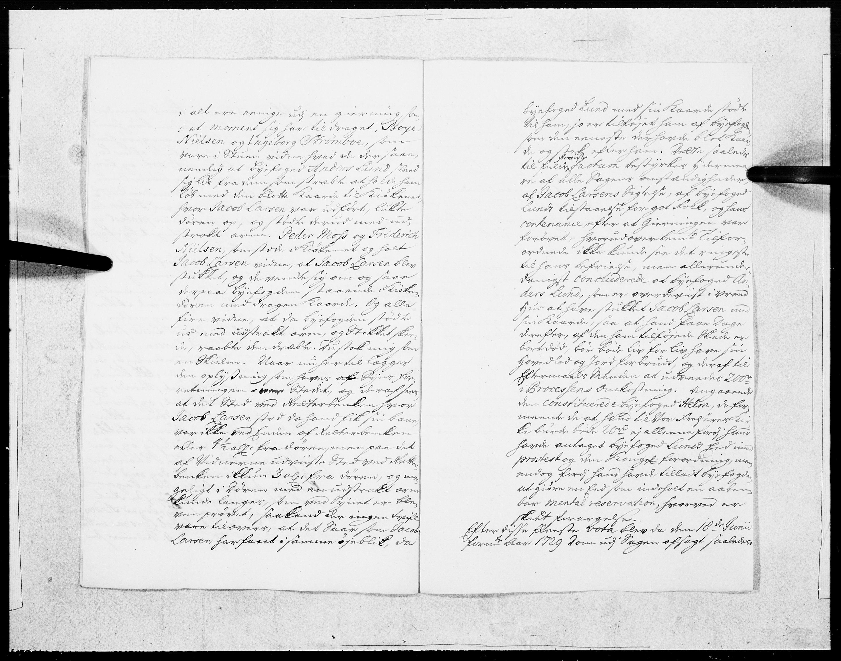 Danske Kanselli 1572-1799, AV/RA-EA-3023/F/Fc/Fcc/Fcca/L0128: Norske innlegg 1572-1799, 1738, s. 175