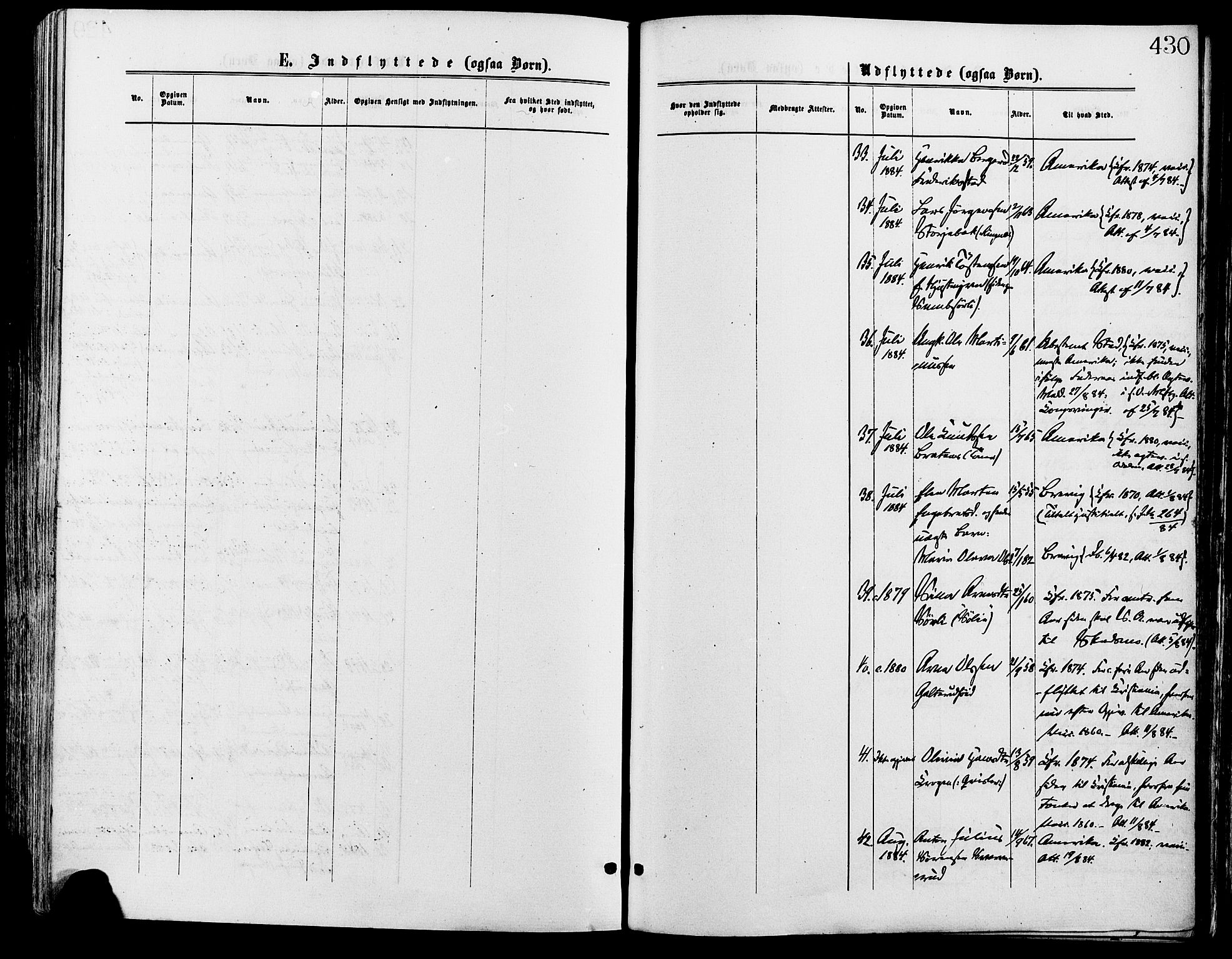 Sør-Odal prestekontor, SAH/PREST-030/H/Ha/Haa/L0005: Ministerialbok nr. 5, 1876-1885, s. 430