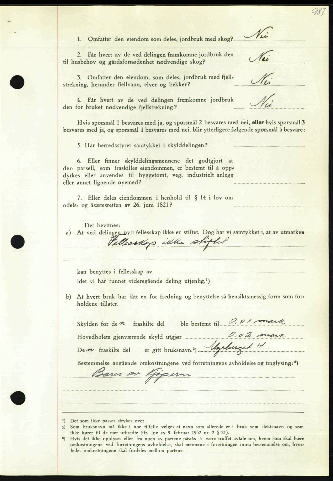 Nordmøre sorenskriveri, AV/SAT-A-4132/1/2/2Ca: Pantebok nr. A109, 1948-1948, Dagboknr: 3294/1948