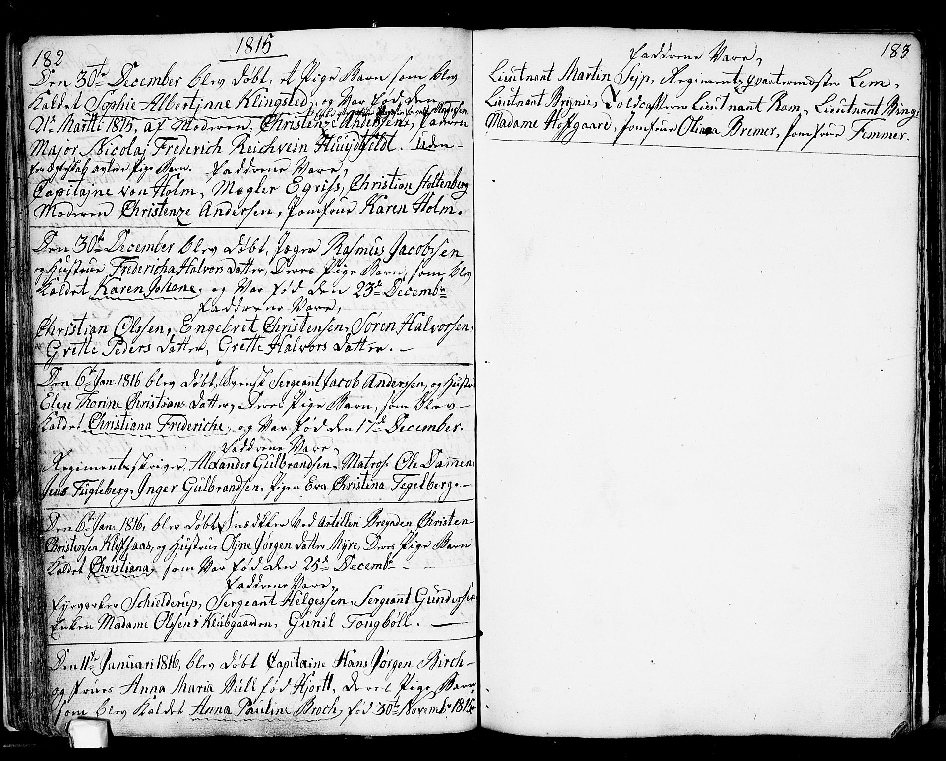 Fredrikstad prestekontor Kirkebøker, AV/SAO-A-11082/F/Fa/L0003: Ministerialbok nr. 3, 1805-1816, s. 182-183